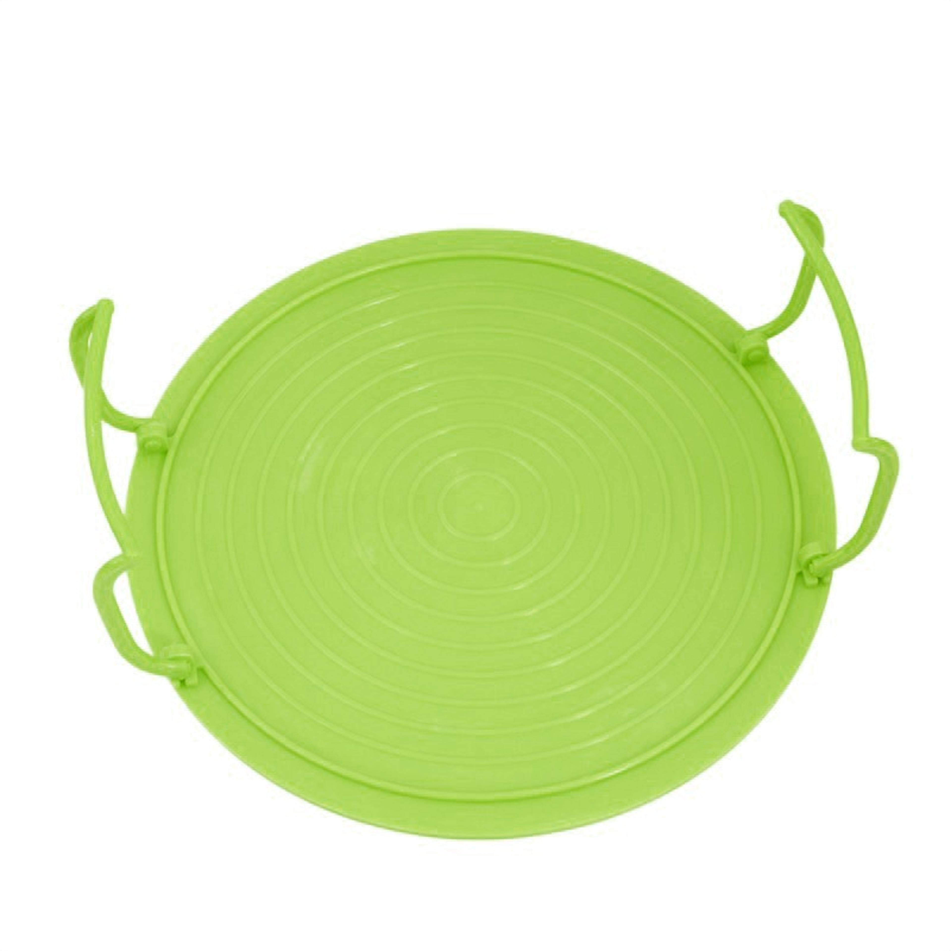 Double Layer Insulation Microwave Oven Tray Storage Rack Multifunctional Heating Steaming Rack Pot  6