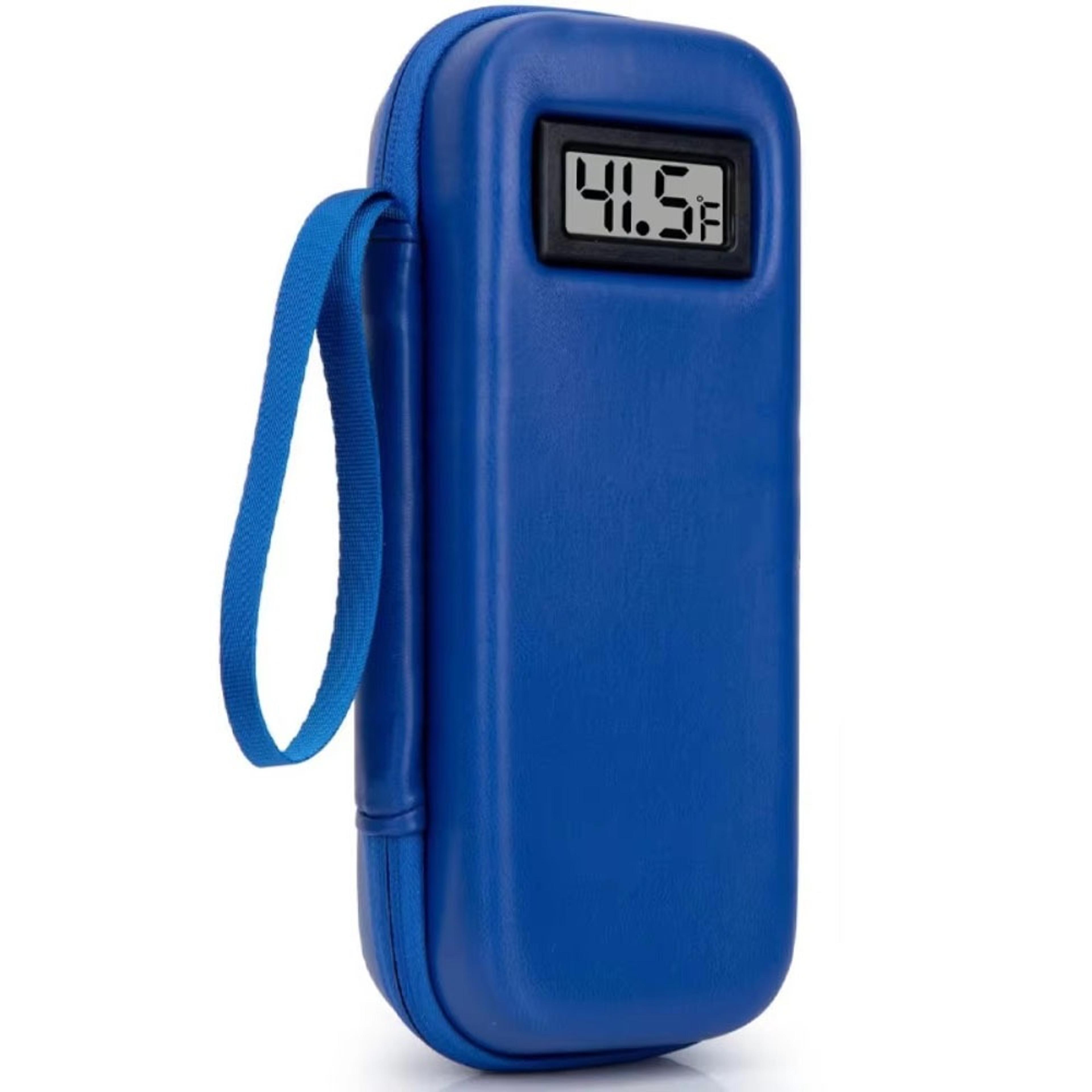 Waterproof Insulin Cooler Travel Case Reusable Medicine Organizer Portable Insulated With Thermomet 8
