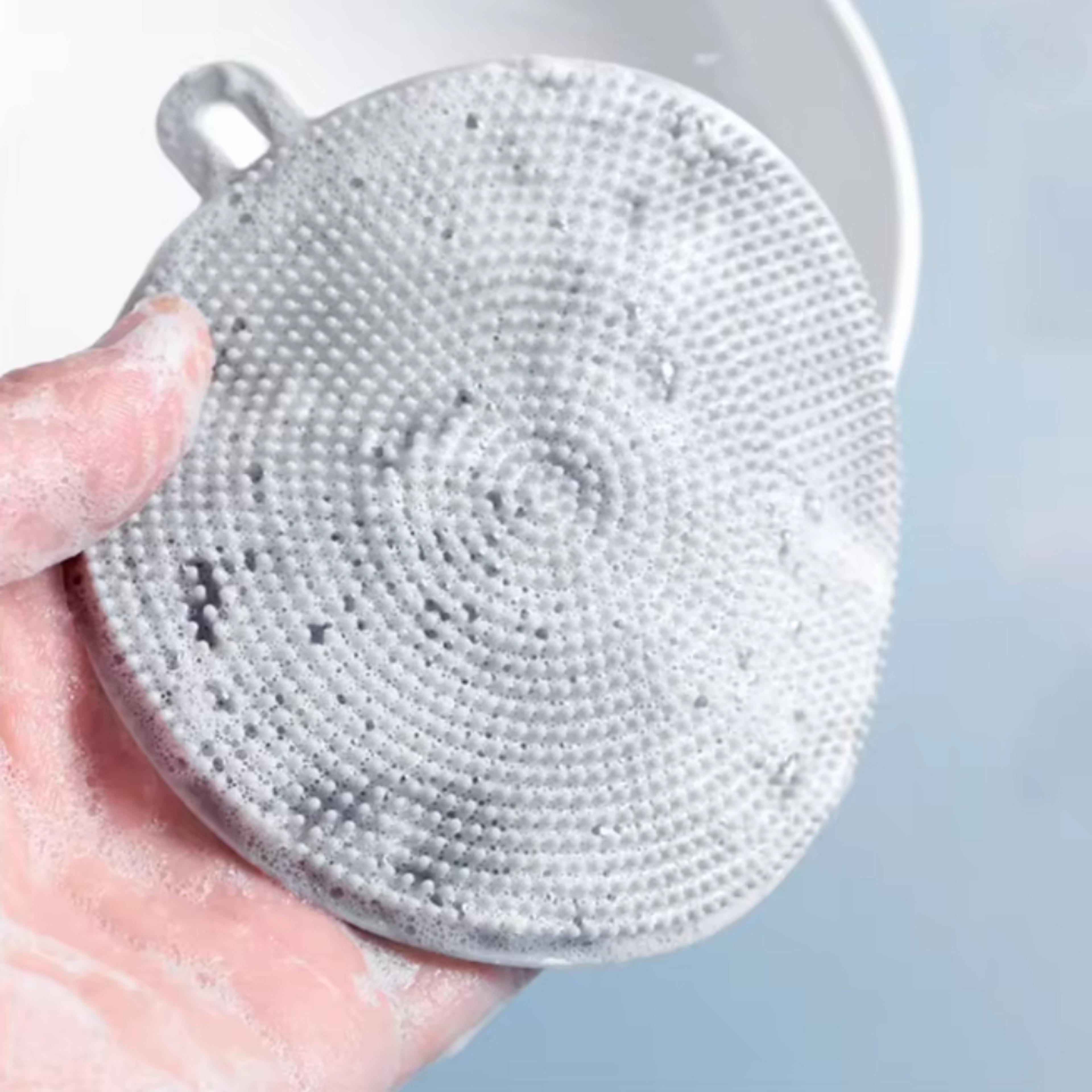 Silicone Cleaning Brush For Dishwashing Multifunctional Kitchen Tool Fruit Vegetable And Cutlery Br 2