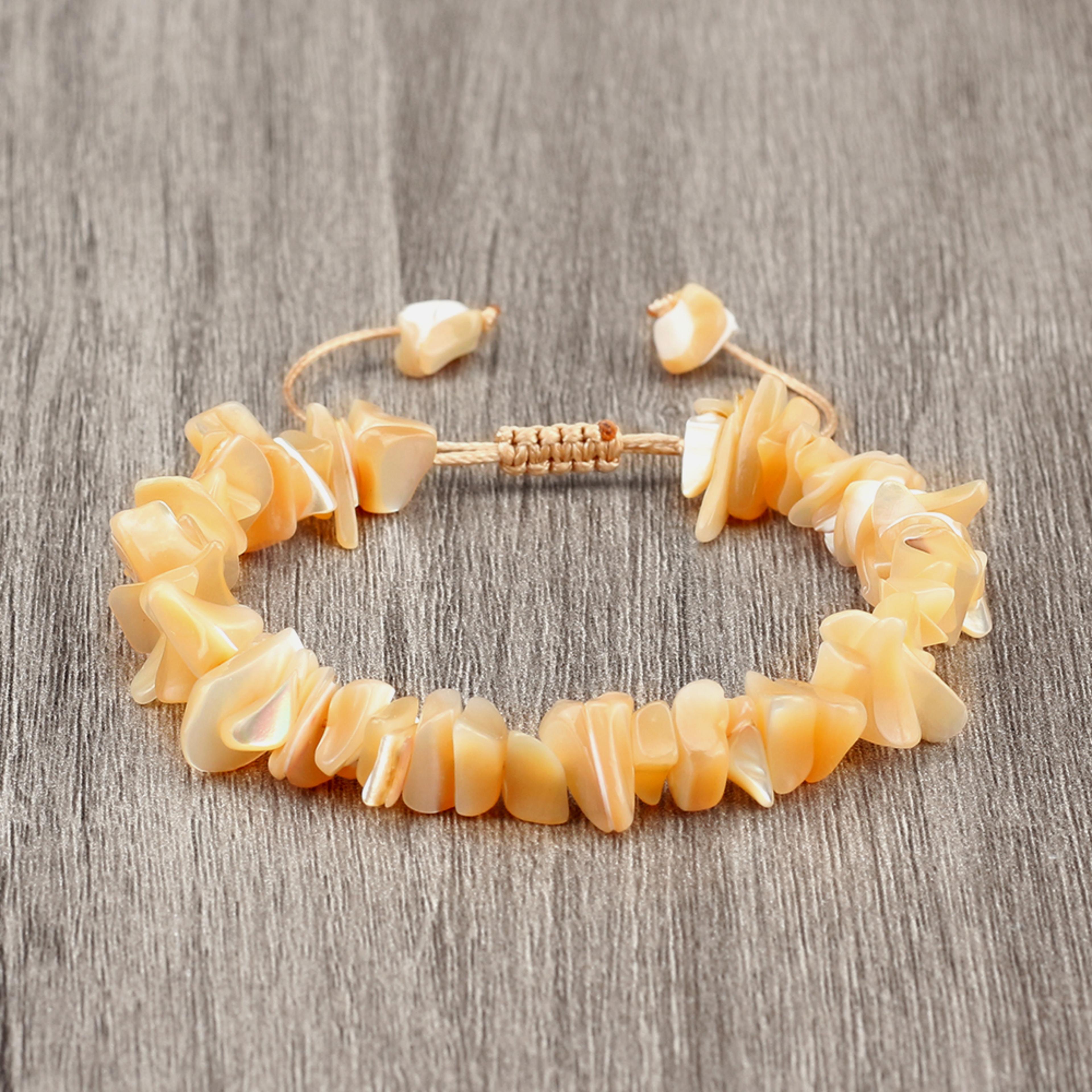 Bohemia Natural Shell Bracelet For Women Men Irregular Beach Handmade Adjustable Bangle Fashion Jew 1