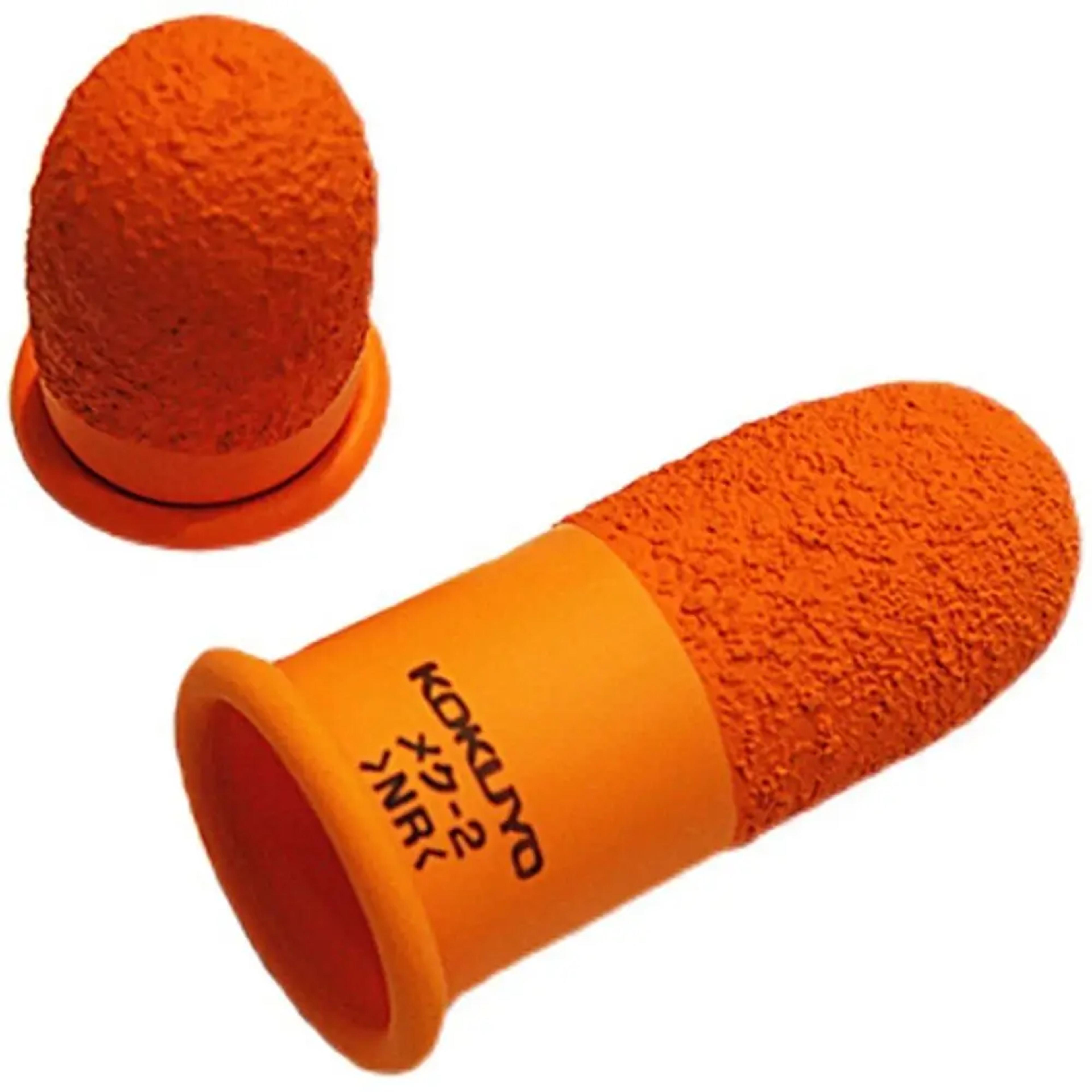 Nonslip Finger Cover Gloves For Sewing Handmade Craft Orange Fingertips Protector 3