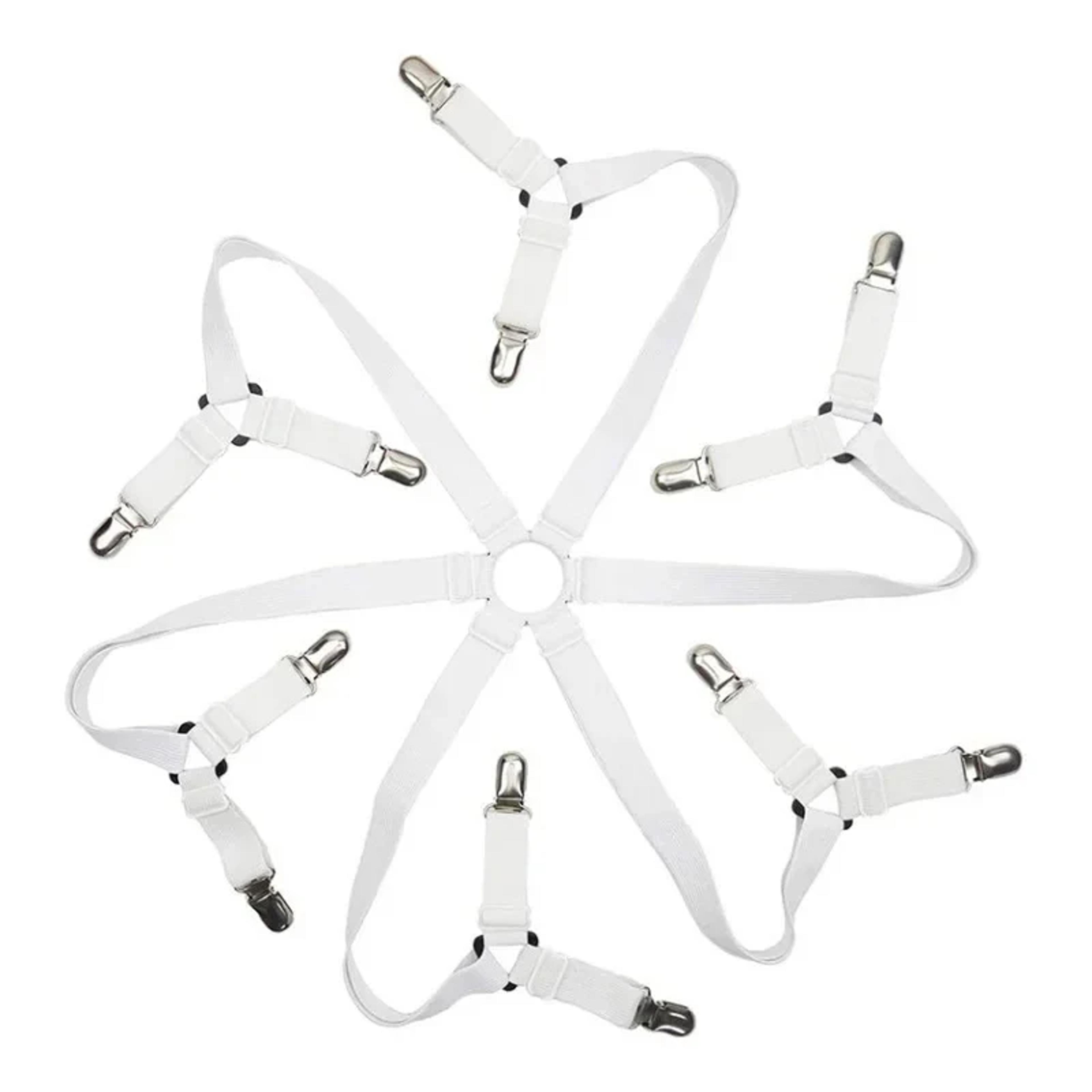 Elastic Bed Sheet Clips Sheet Fasteners For SlipResistant Bedding Sofa Covers And Blankets 0
