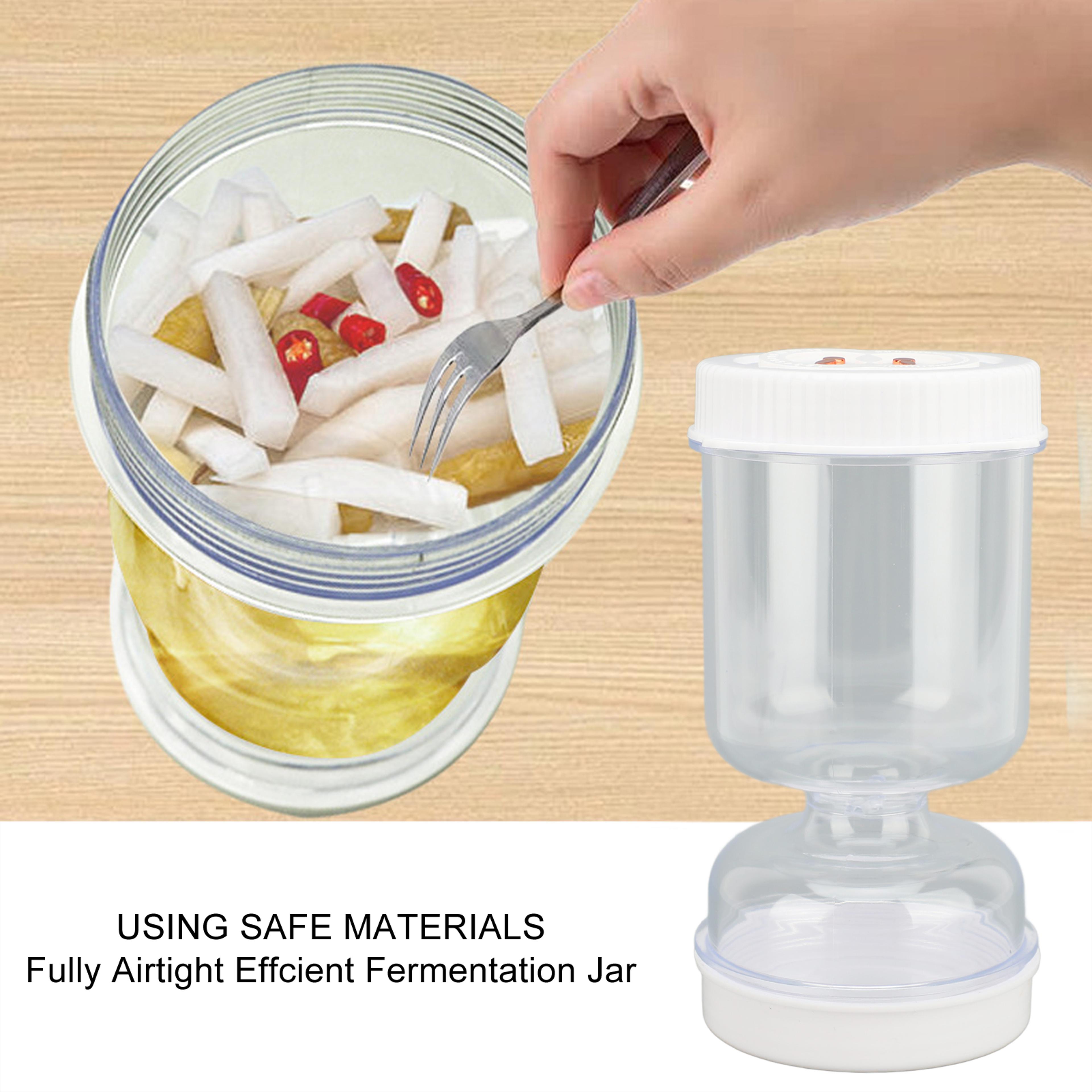 pickle olive hourglass jar, pickle juice separator for gherkin, jalapeno, dry wet separation, leakproof design