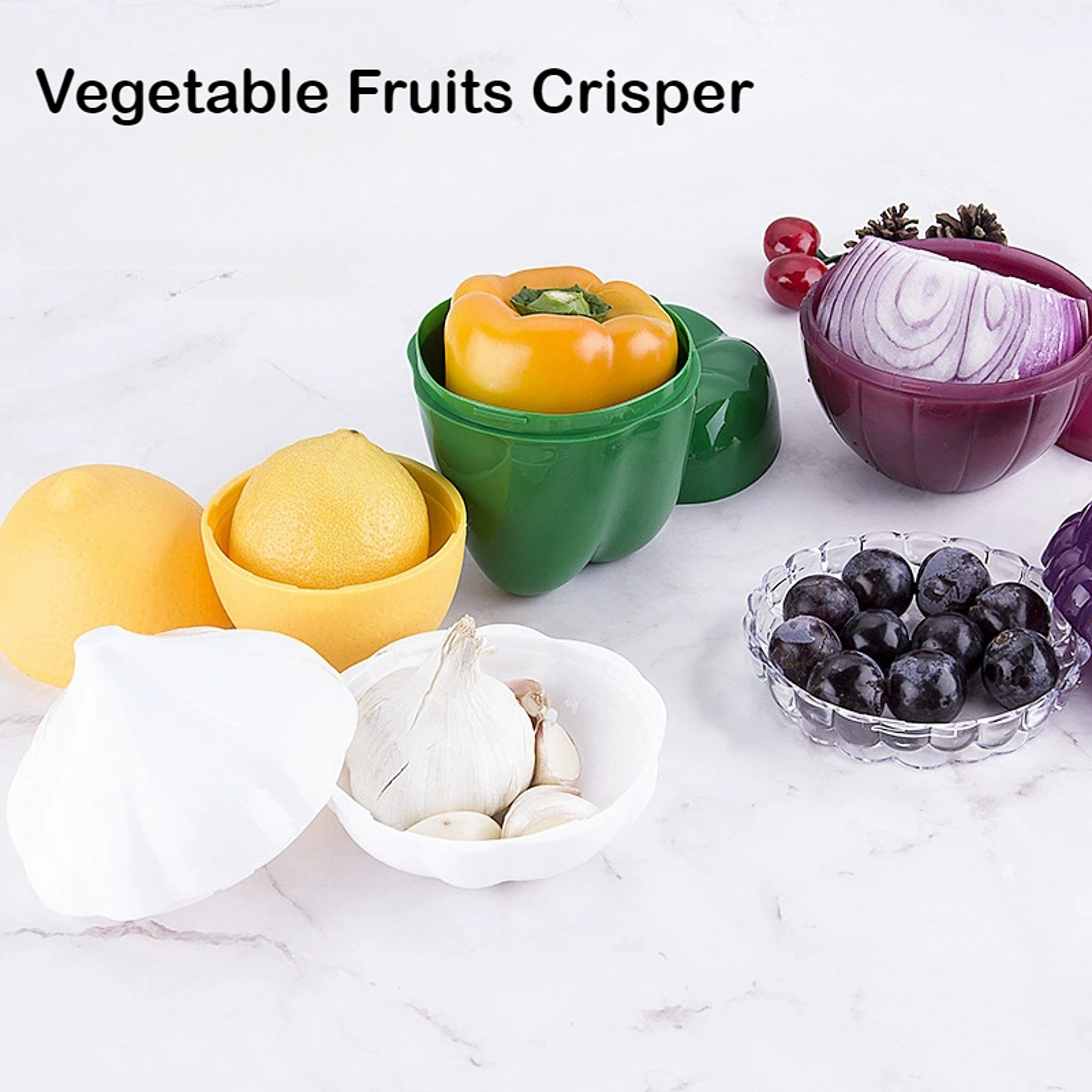 Creative Refrigerator Vegetable Crisper Containers Fresh Storage Box For Onion Avocado Tomatoes And 1
