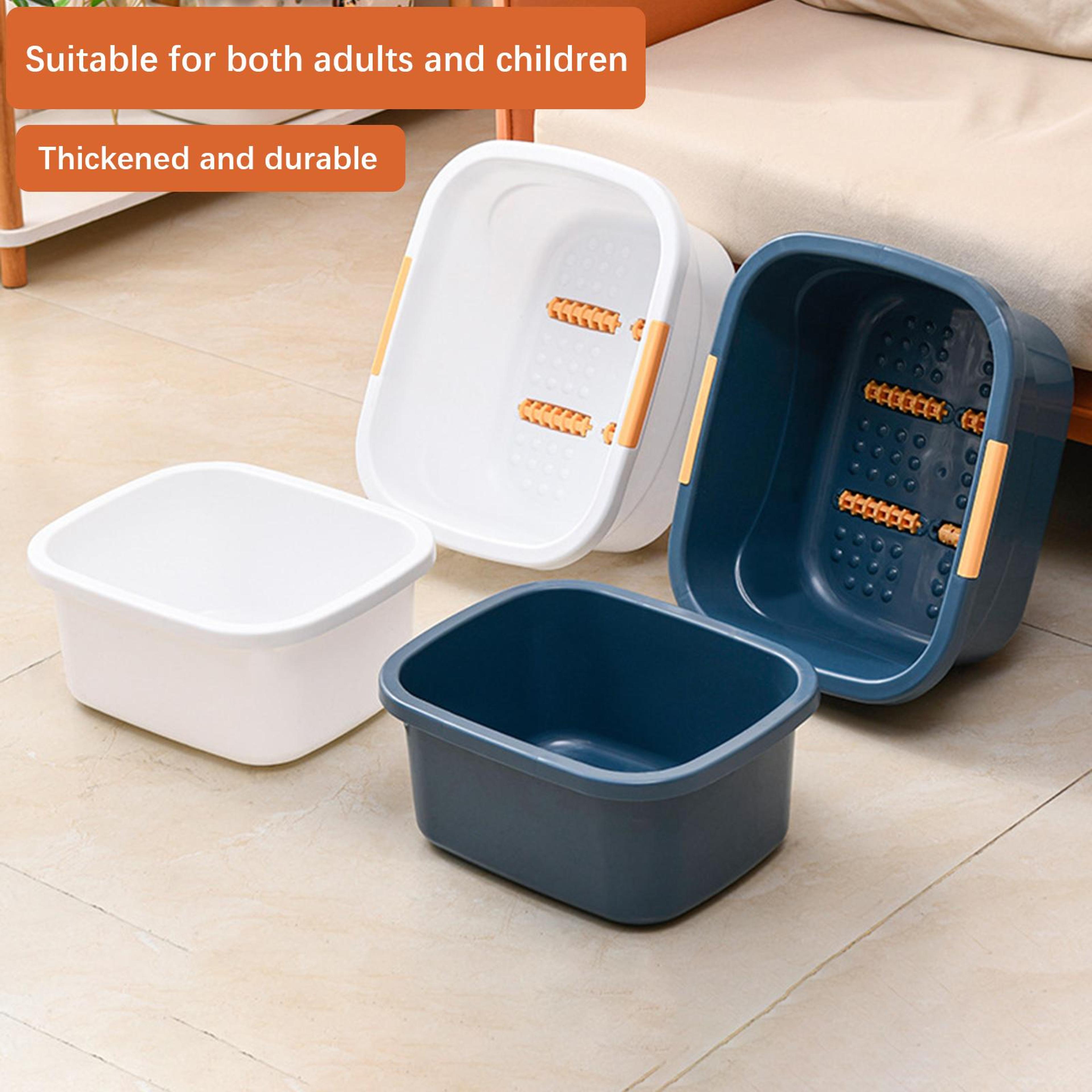 Versatile Foot Bath Basin Tub For Soaking Feet Portable Massage Bucket For Adults Men Foot Pedicure 1