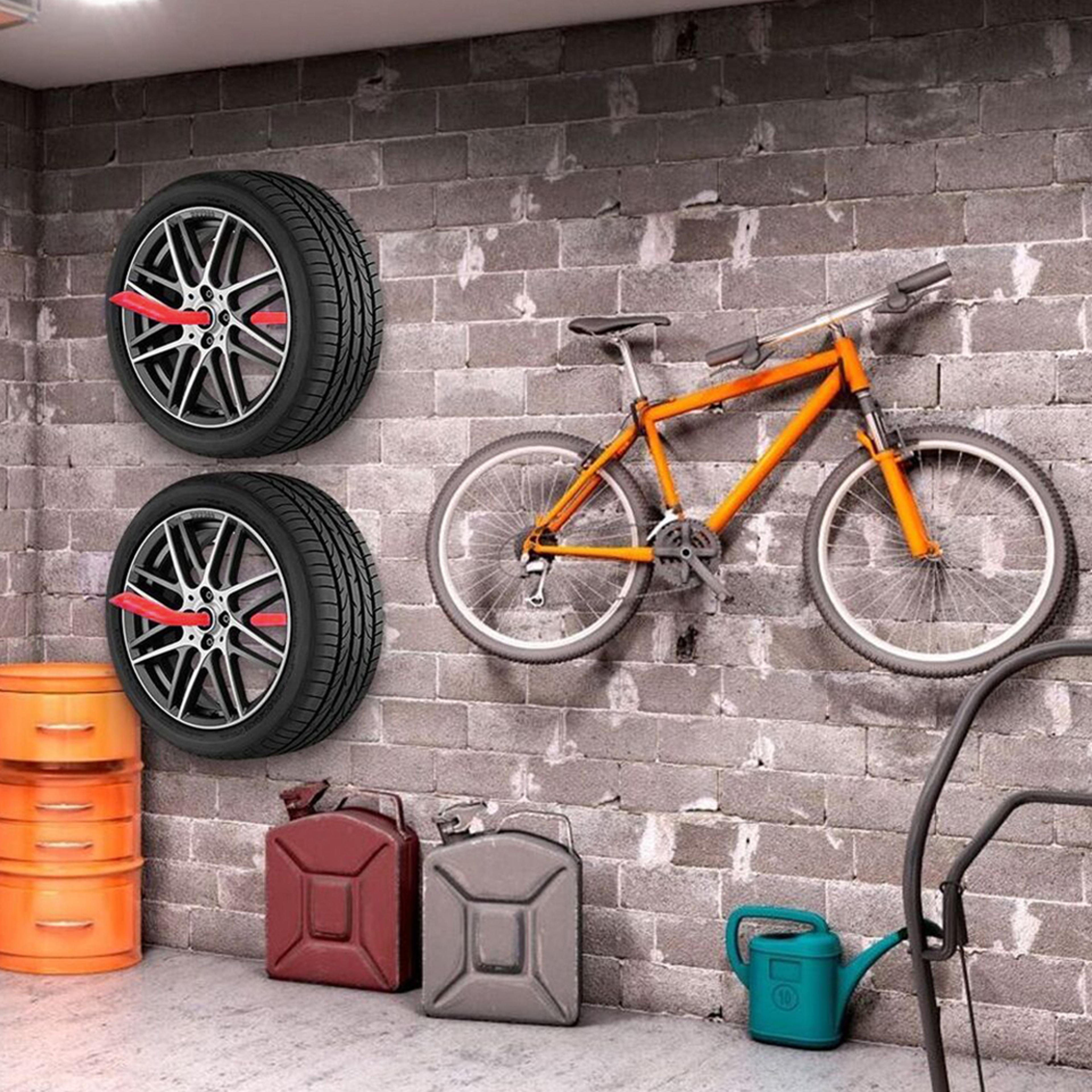 Heavy Duty Wall Mount Antislip Storage Hook Kitchen Organizer For Chairs Car Tires Ladders 4