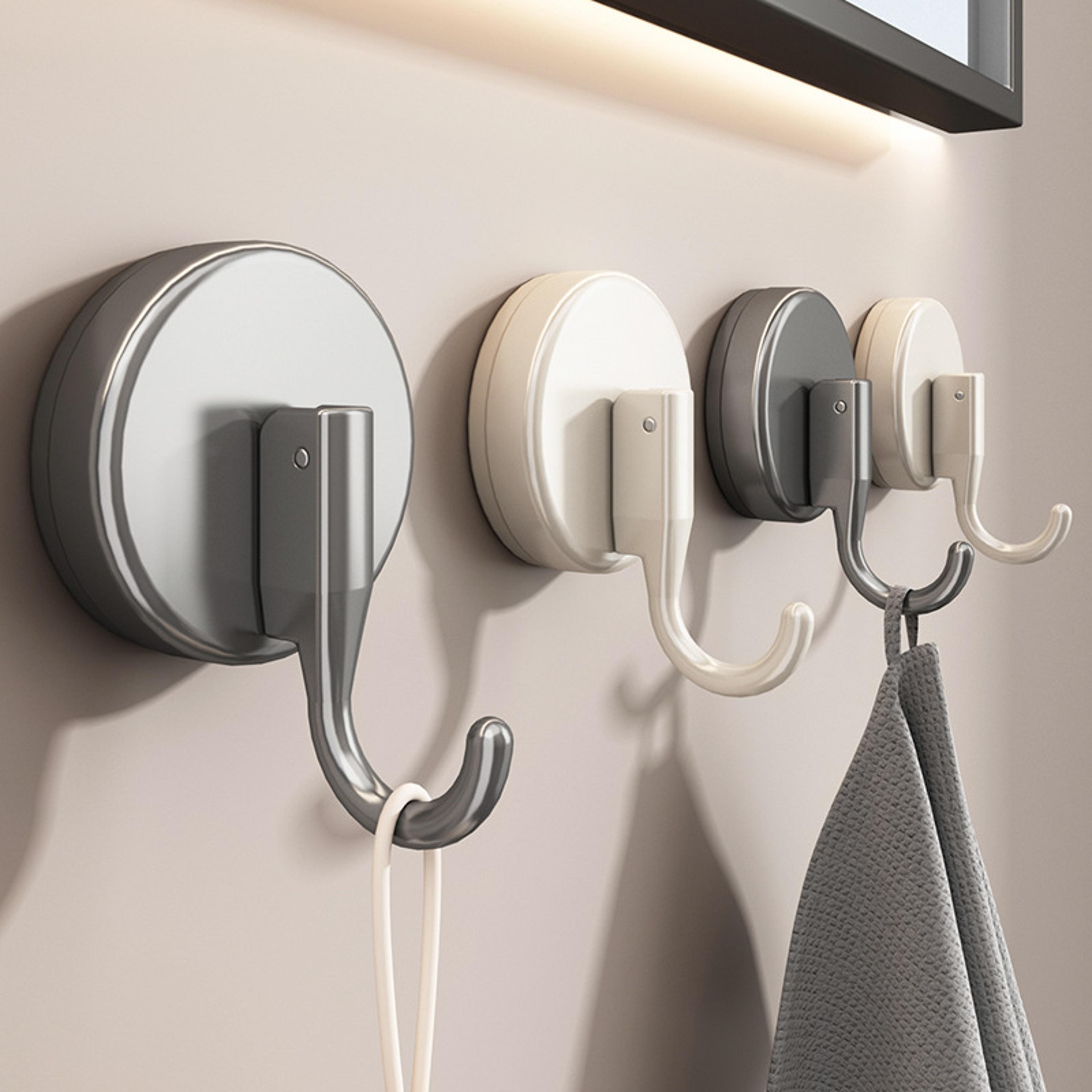 waterproof suction cup hook for bathroom, kitchen, shower, towel, coat