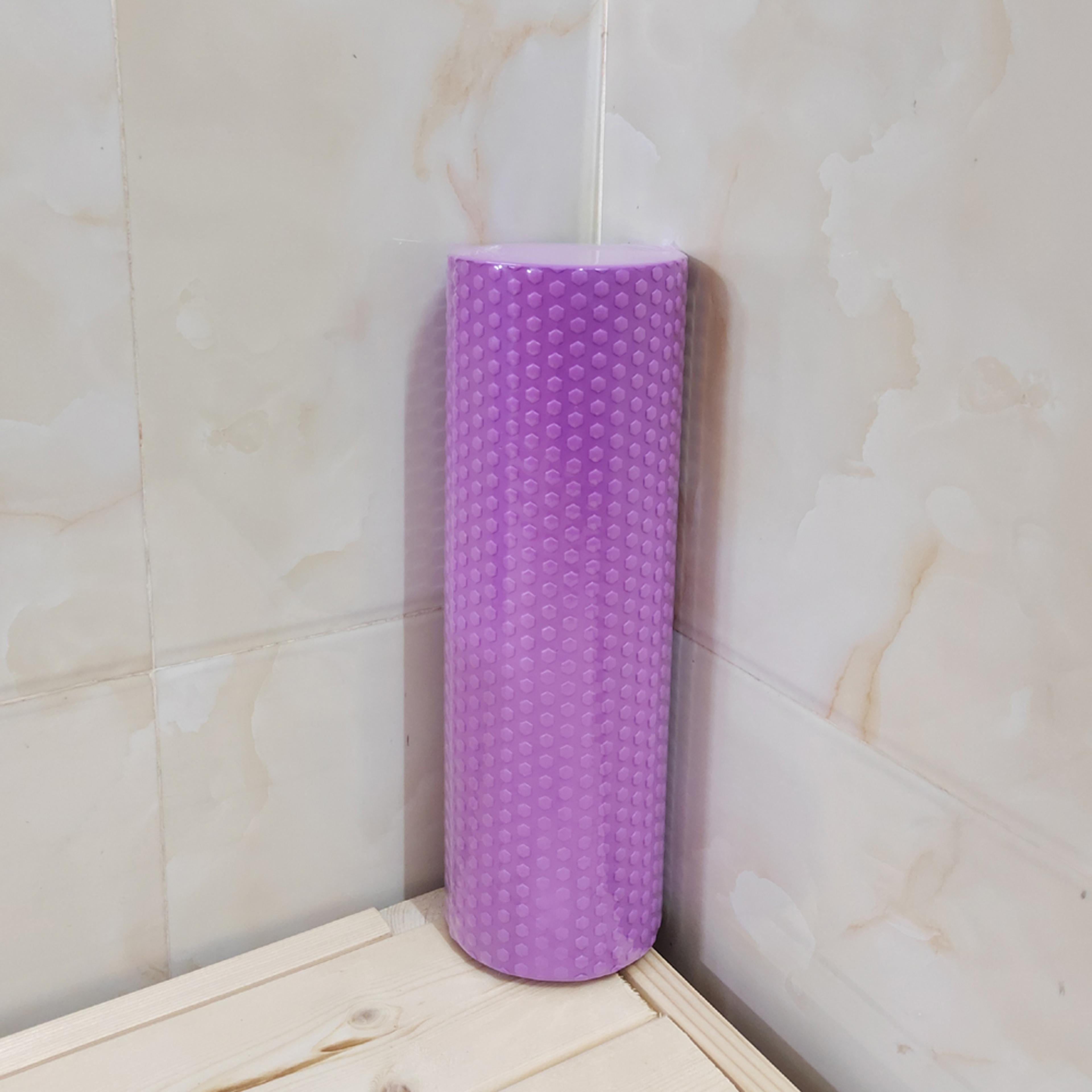 Foam Yoga Roller For Pilates Exercise EVA Foam Cylinder Hexagonal Design For Home Workouts 7