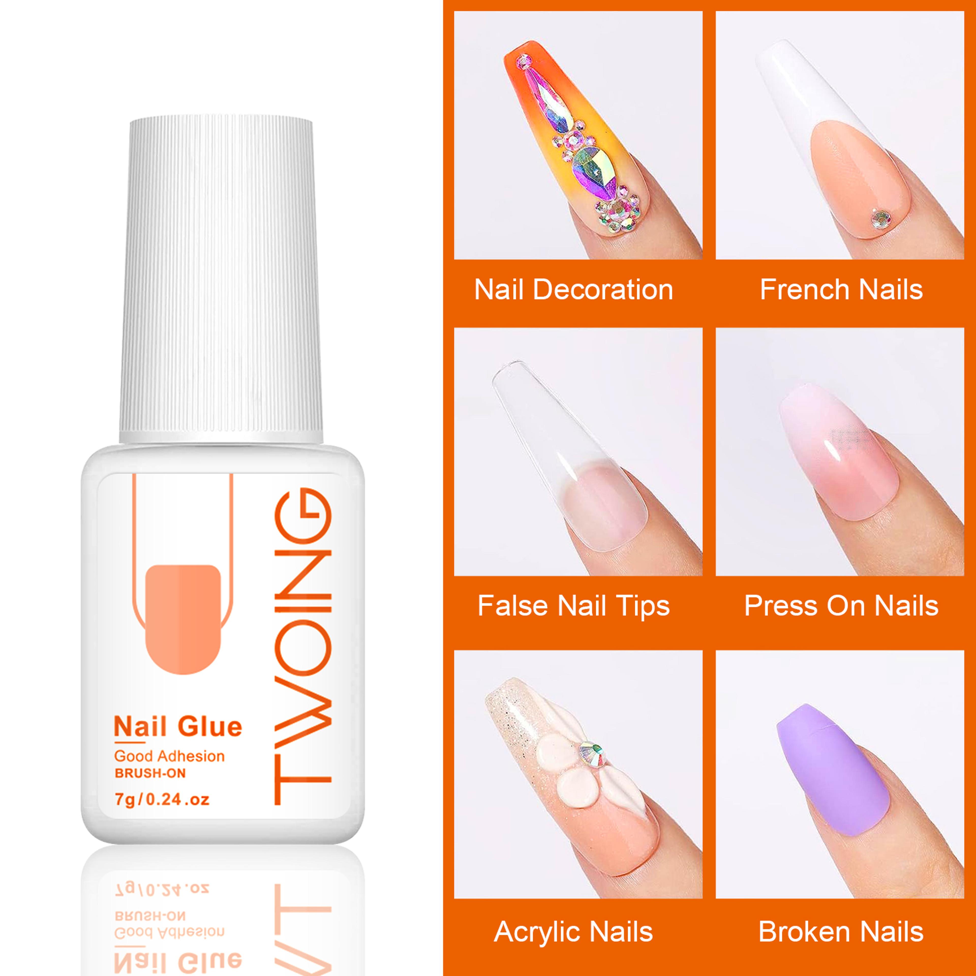 Super Strong Nail Glue For False Nails Acrylic Nails PressOn Nail Tips LongLasting Adhesion 5
