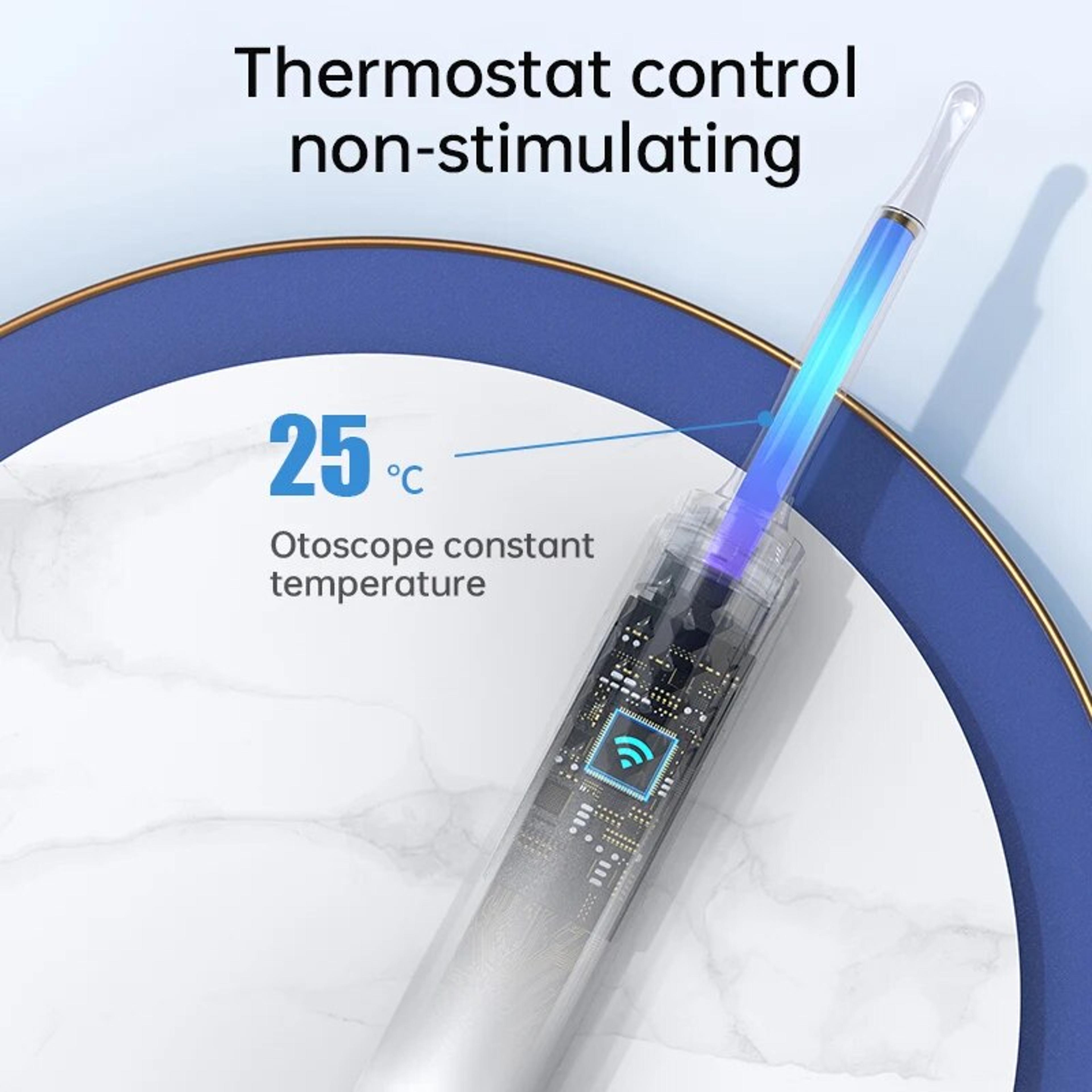 Visual Ear Cleaner Otoscope Camera With 6 LED Lights  40mm Mini Ear Wax Removal Tool With Camera Fo 6
