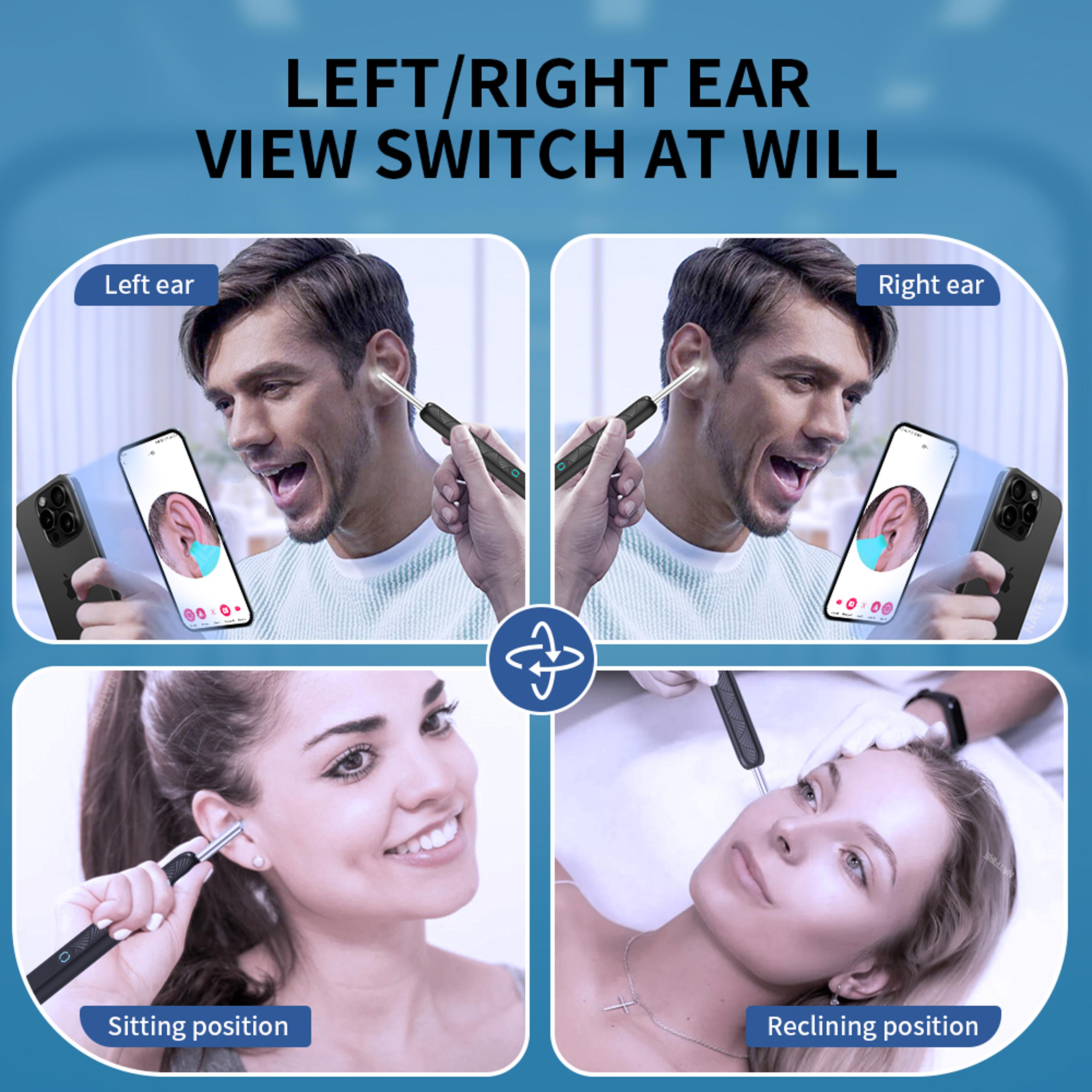Wireless Ear Cleaner With Camera USBC Charging Endoscope Wax Removal Tool 4