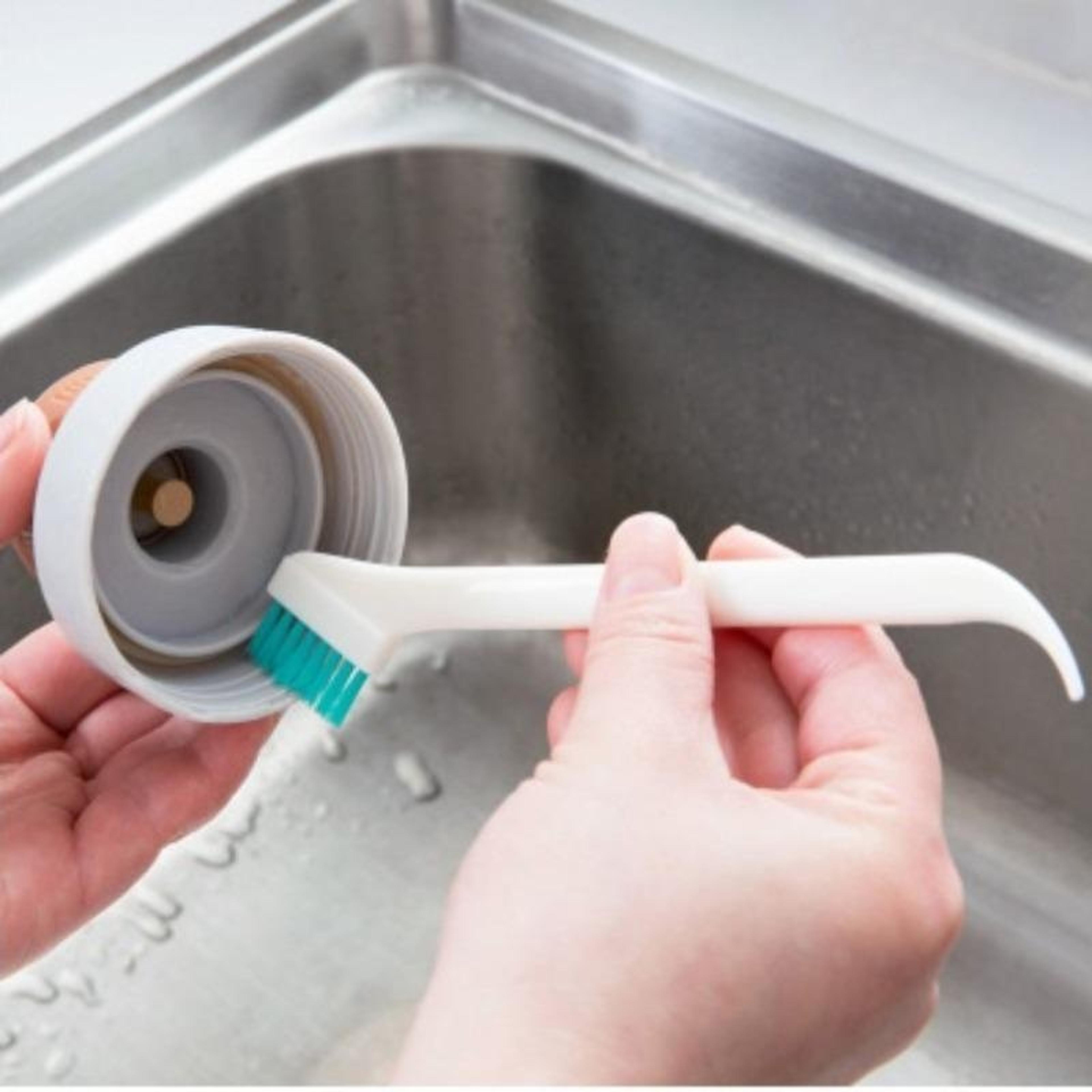 long handle cleaning brush for baby bottles kitchen gaps portable narrow design