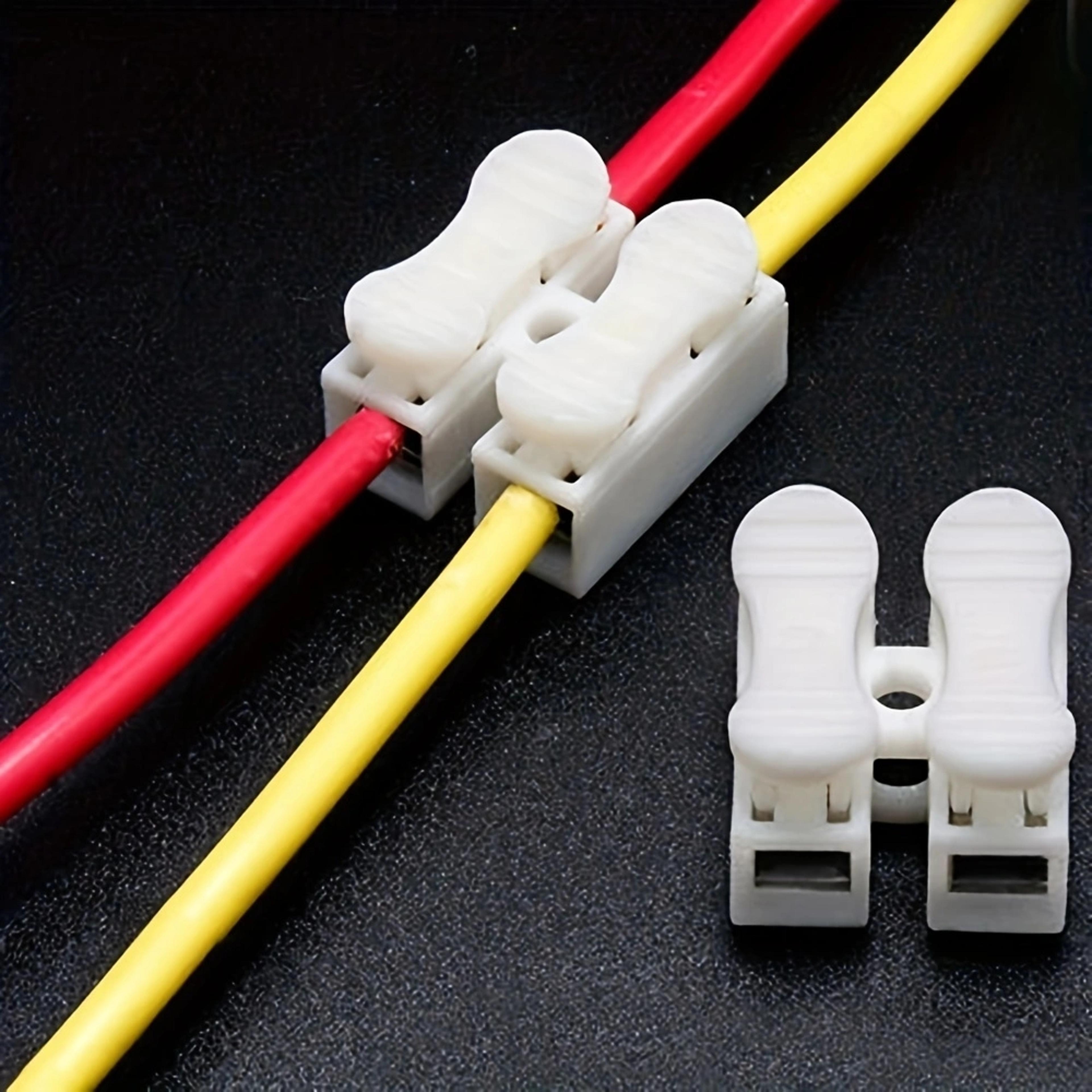 NoSolder Quick Cable Wire Connector Spring Clamp Terminal Block For Easy Secure Connections 3