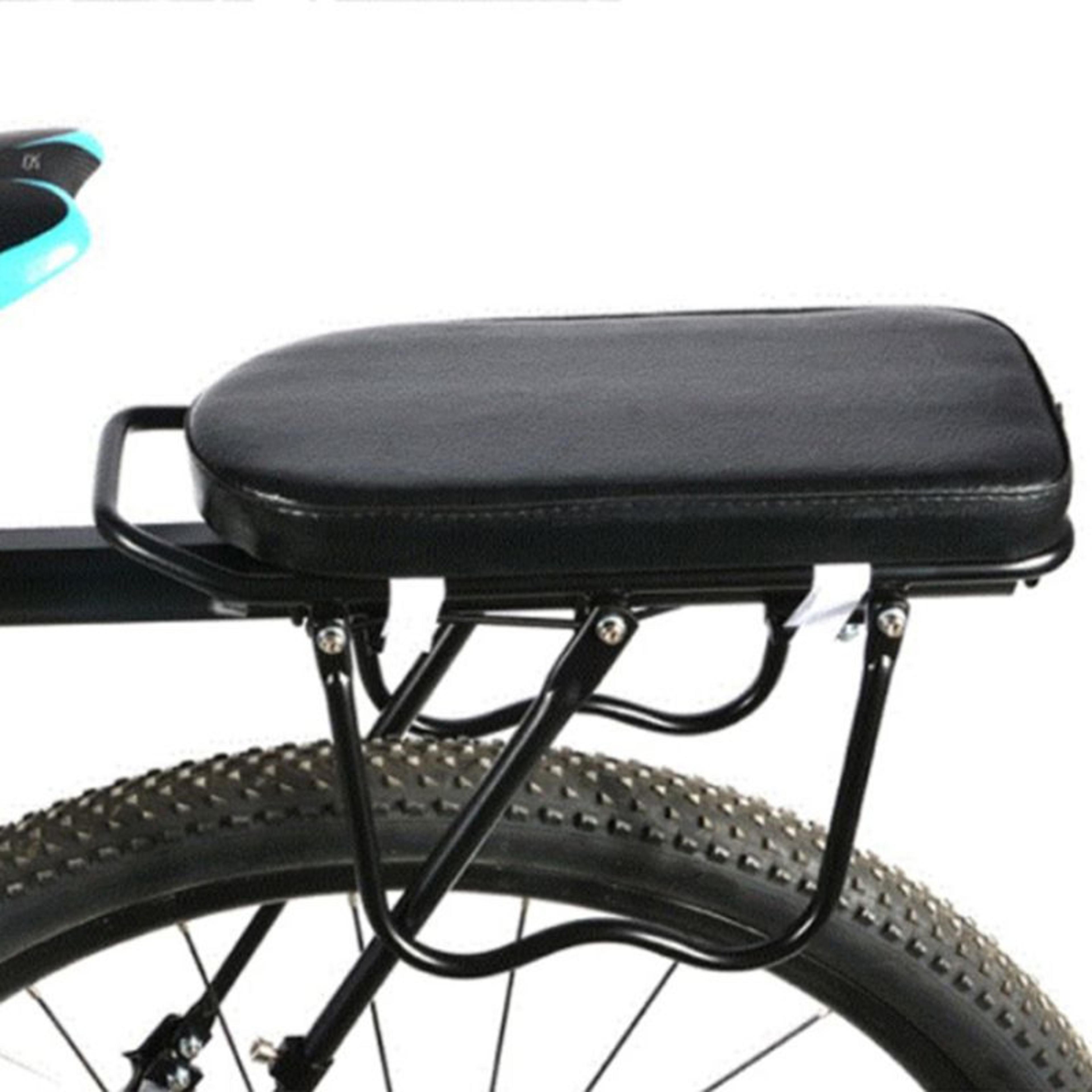 Comfortable Bicycle Back Seat With Back Rest For Kids WaterResistant PU Leather Cushion For Bicycle 8