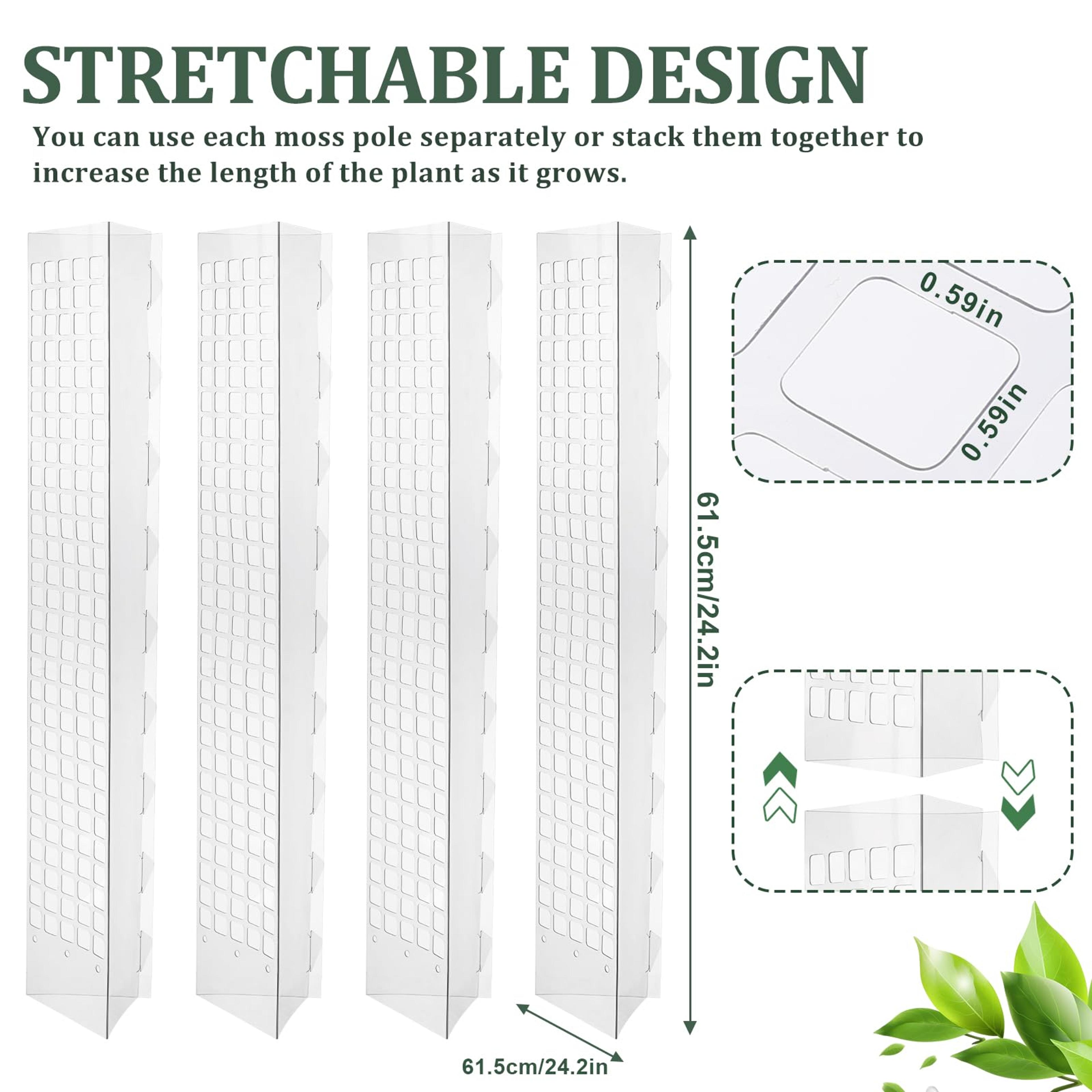 Moss Pole For Indoor Plants Plant Stand For Climbing Plant Growth 4