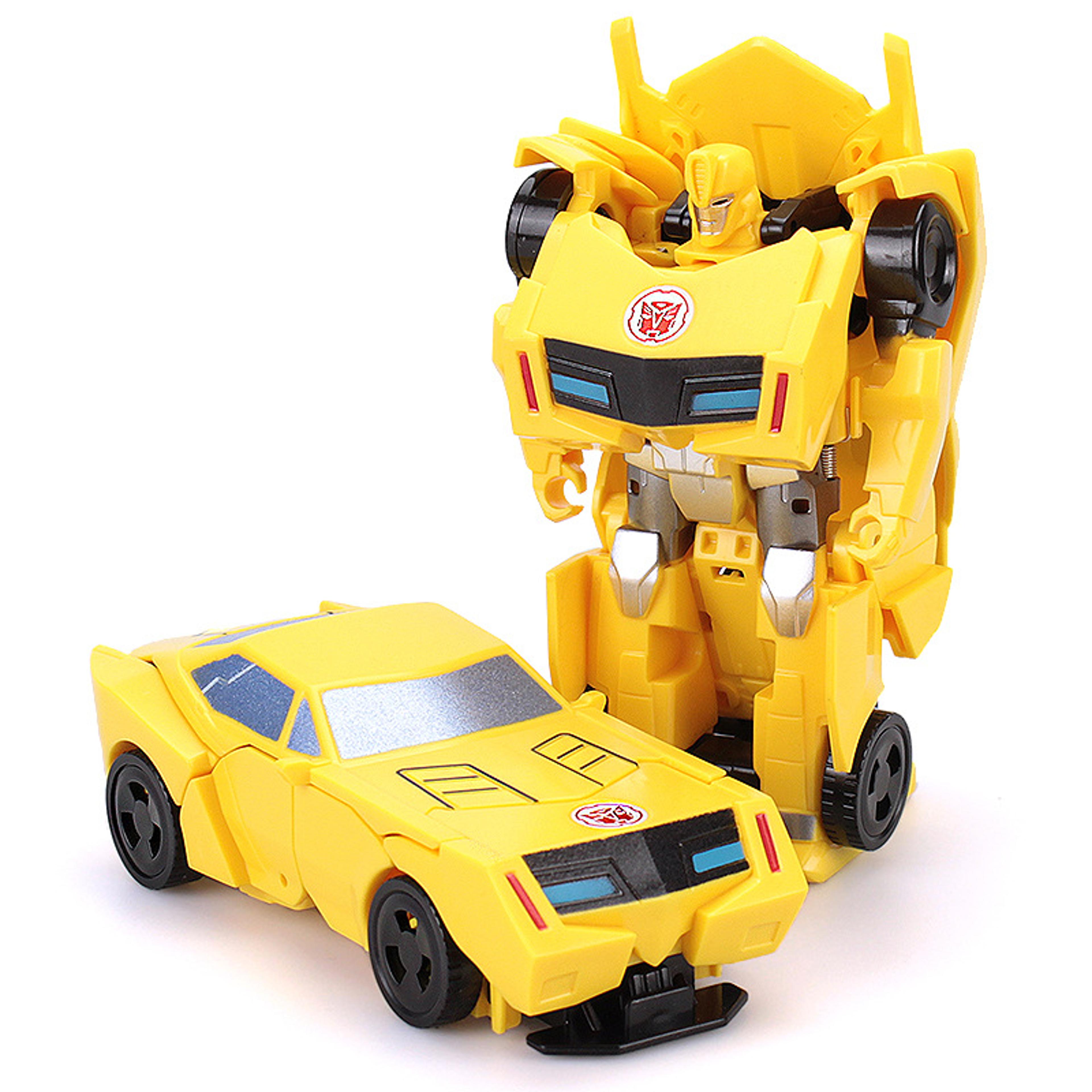 Transforming Robot Car Toy For Boys OneStep Deformation Fun Gift For Kids 4