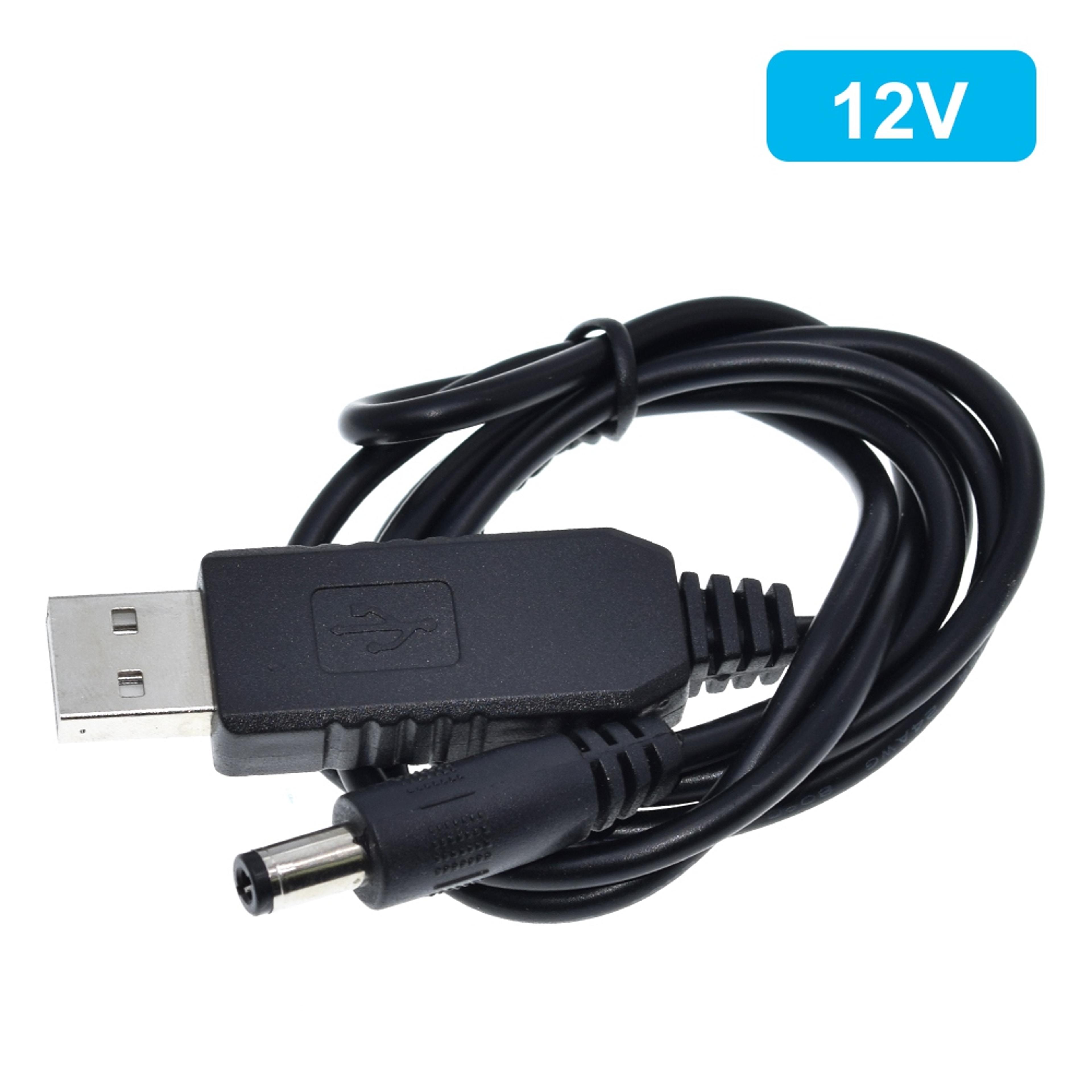 USB Power Boost Cable DC Step Up Converter Adapter For Routers LED Lights And Portable Devices 7