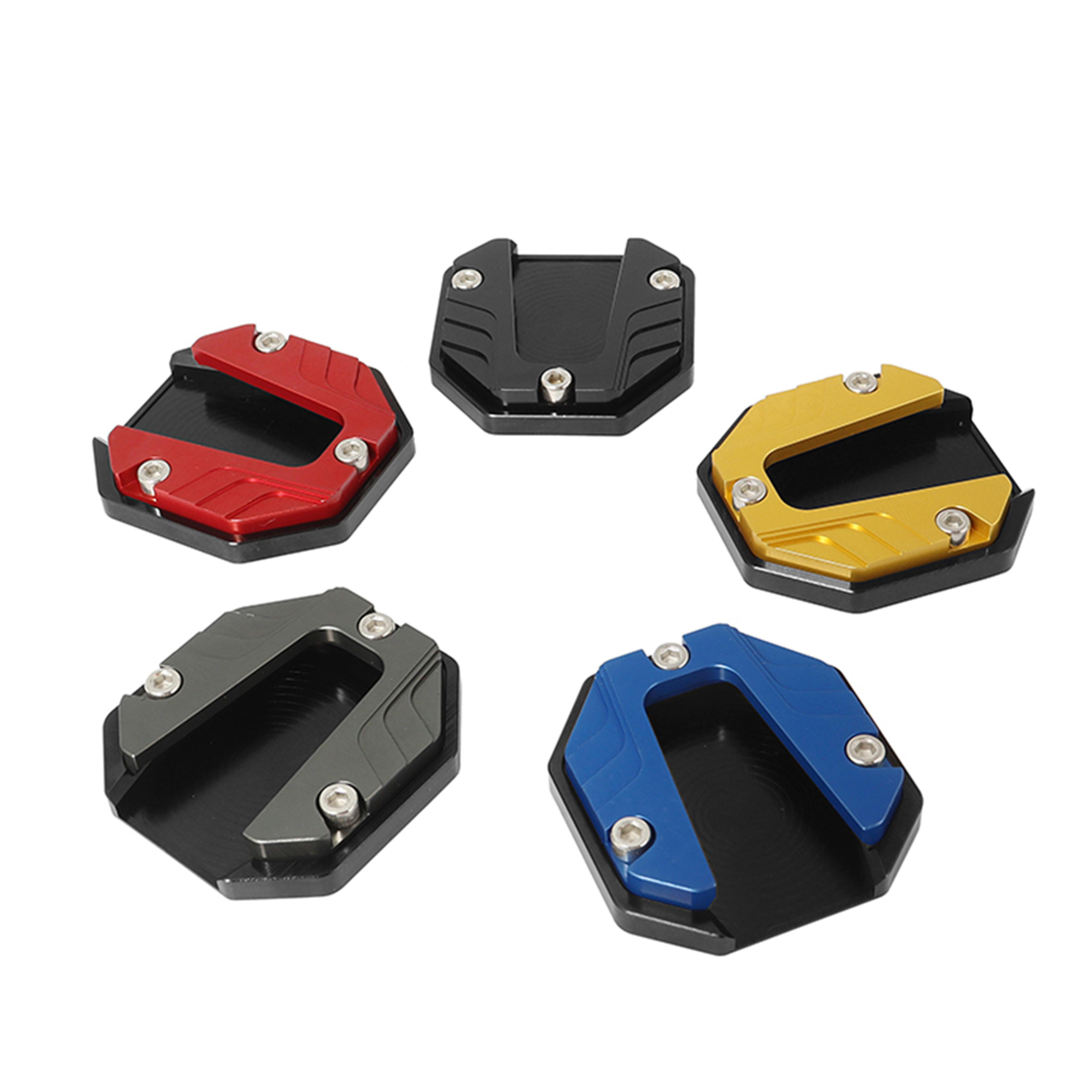 Motorcycle Kickstand Extender Foot Side Stand Extension Support Plate 1