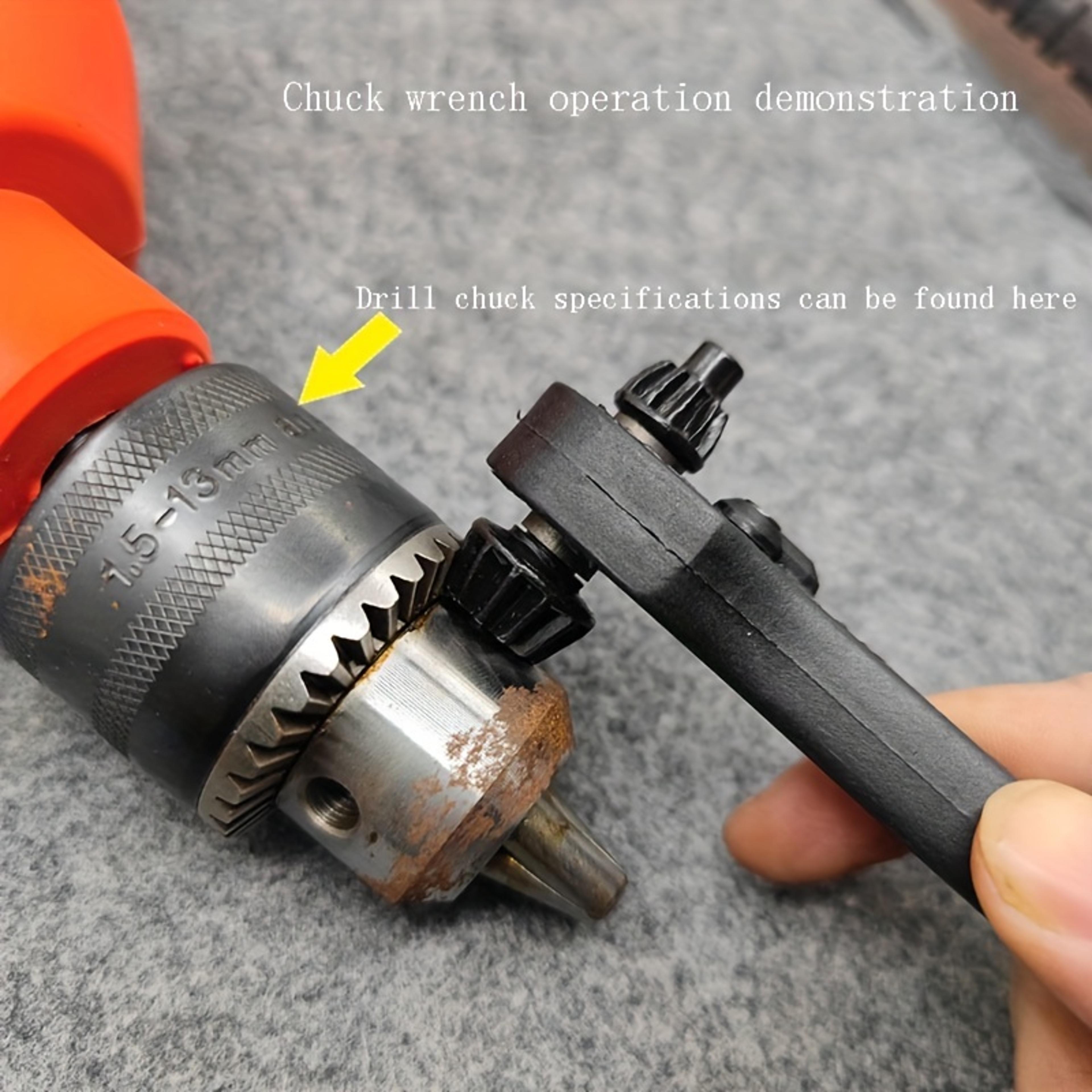 Electric Drill Chuck Key Wrench Laborsaving Quick Disassembly Tools 0