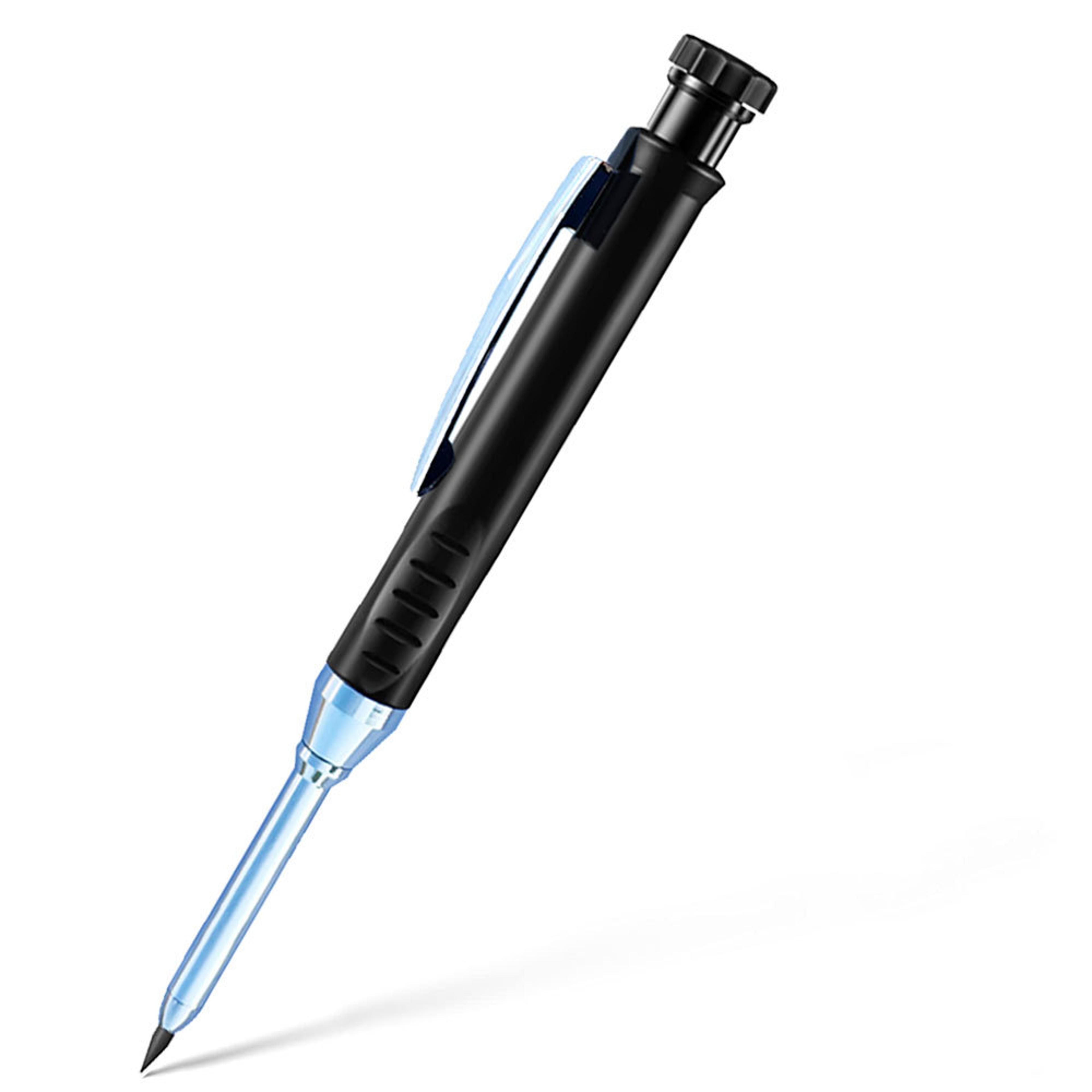 Solid Carpenter Mechanical Pencil With Sharpener Premium Tool For Woodworking And Construction Idea 6