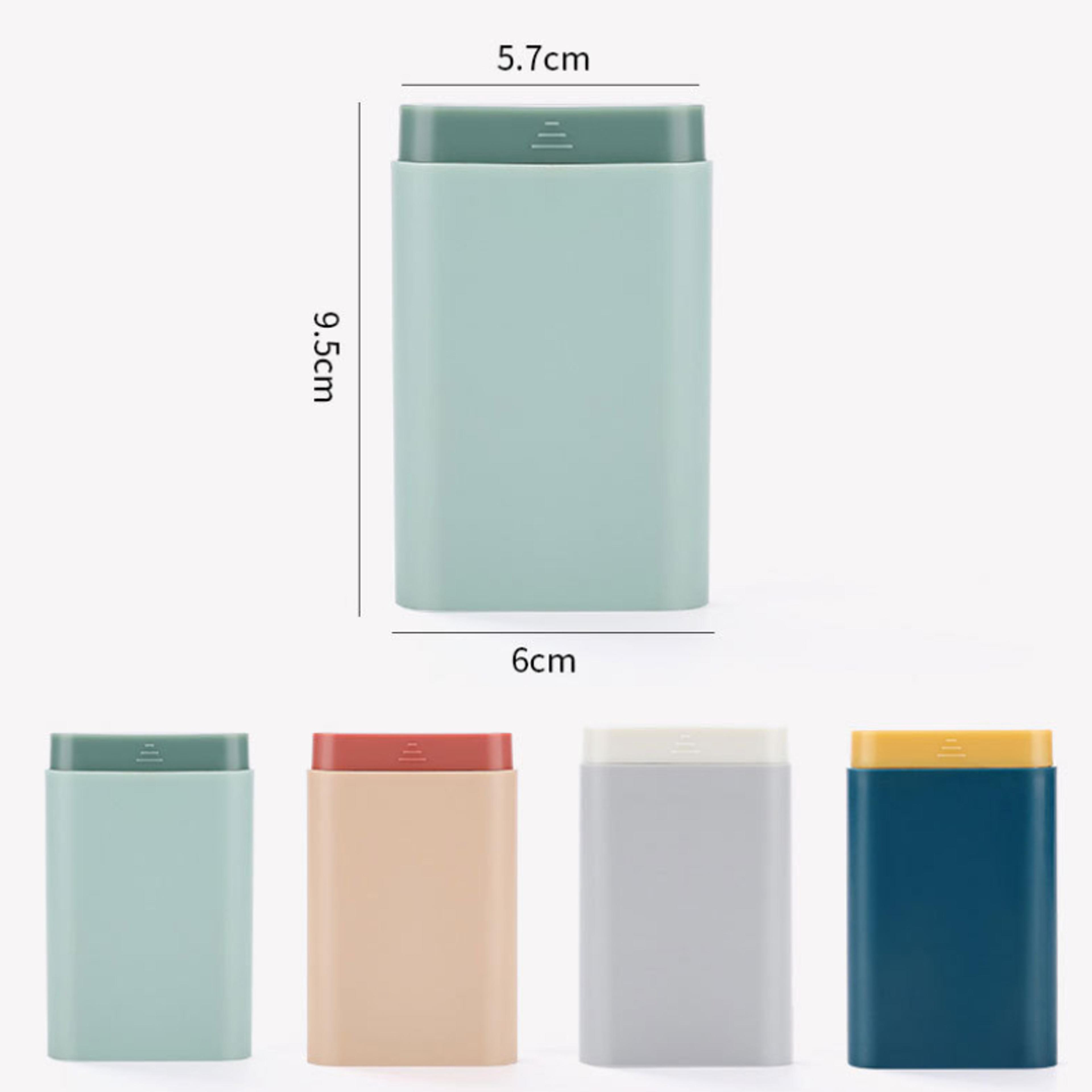 Mini Portable Vitamin Box Organizer Compact Pill Case For Travel Medicine Storage 5