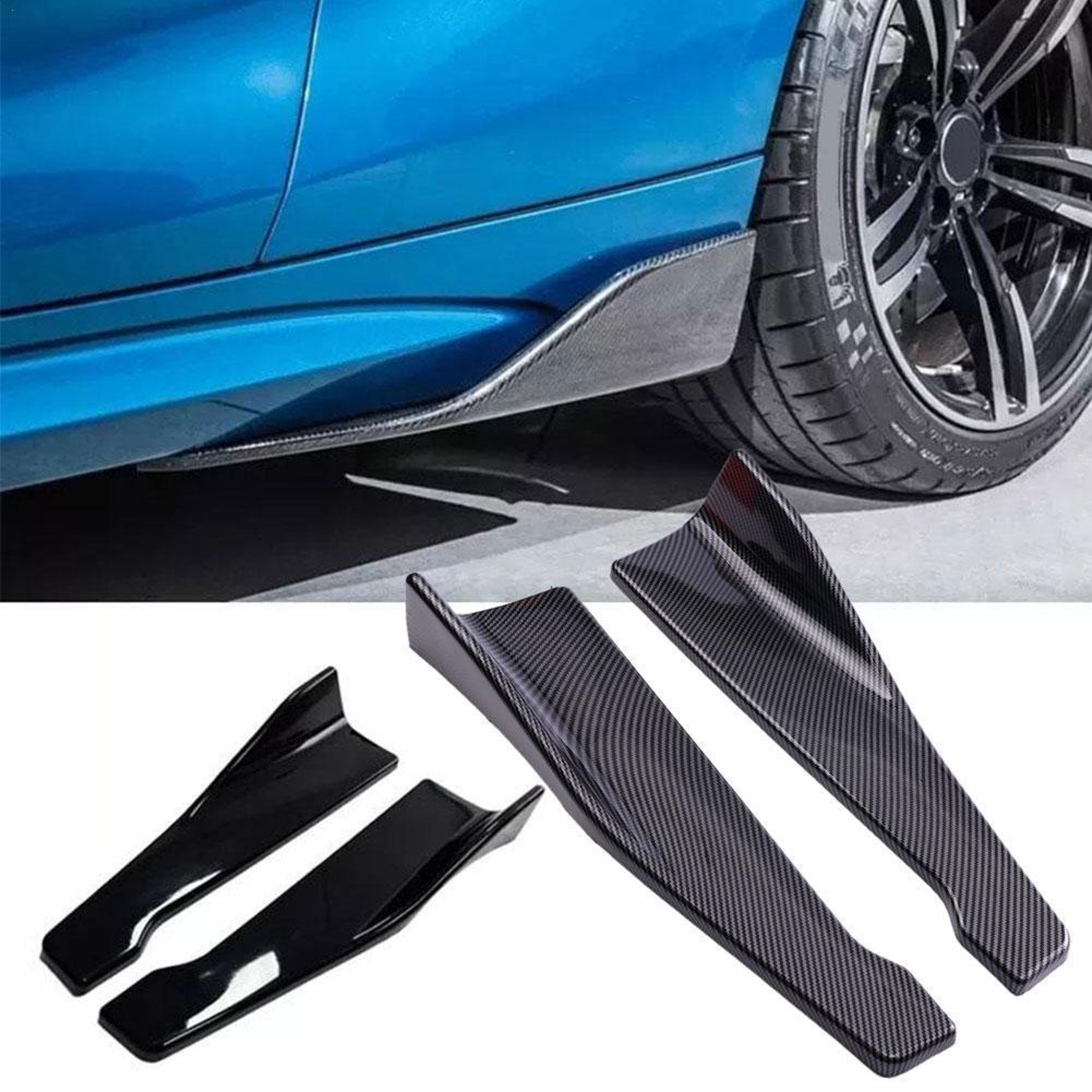 Universal Car Bumper Protector Lip Spoiler For Audi BMW Honda Front Rear Diffuser Splitter Scratch  0