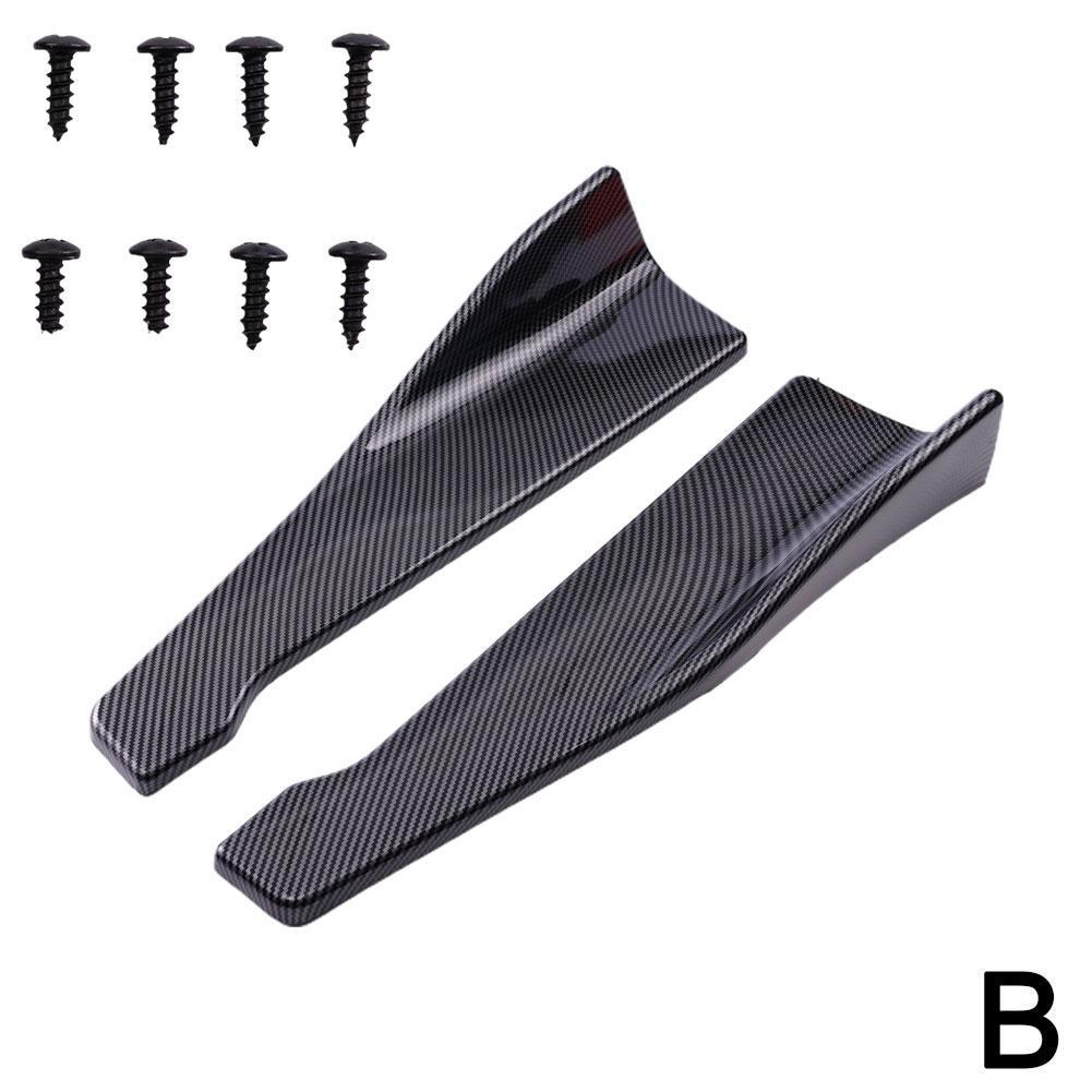 Universal Car Bumper Protector Lip Spoiler For Audi BMW Honda Front Rear Diffuser Splitter Scratch  7
