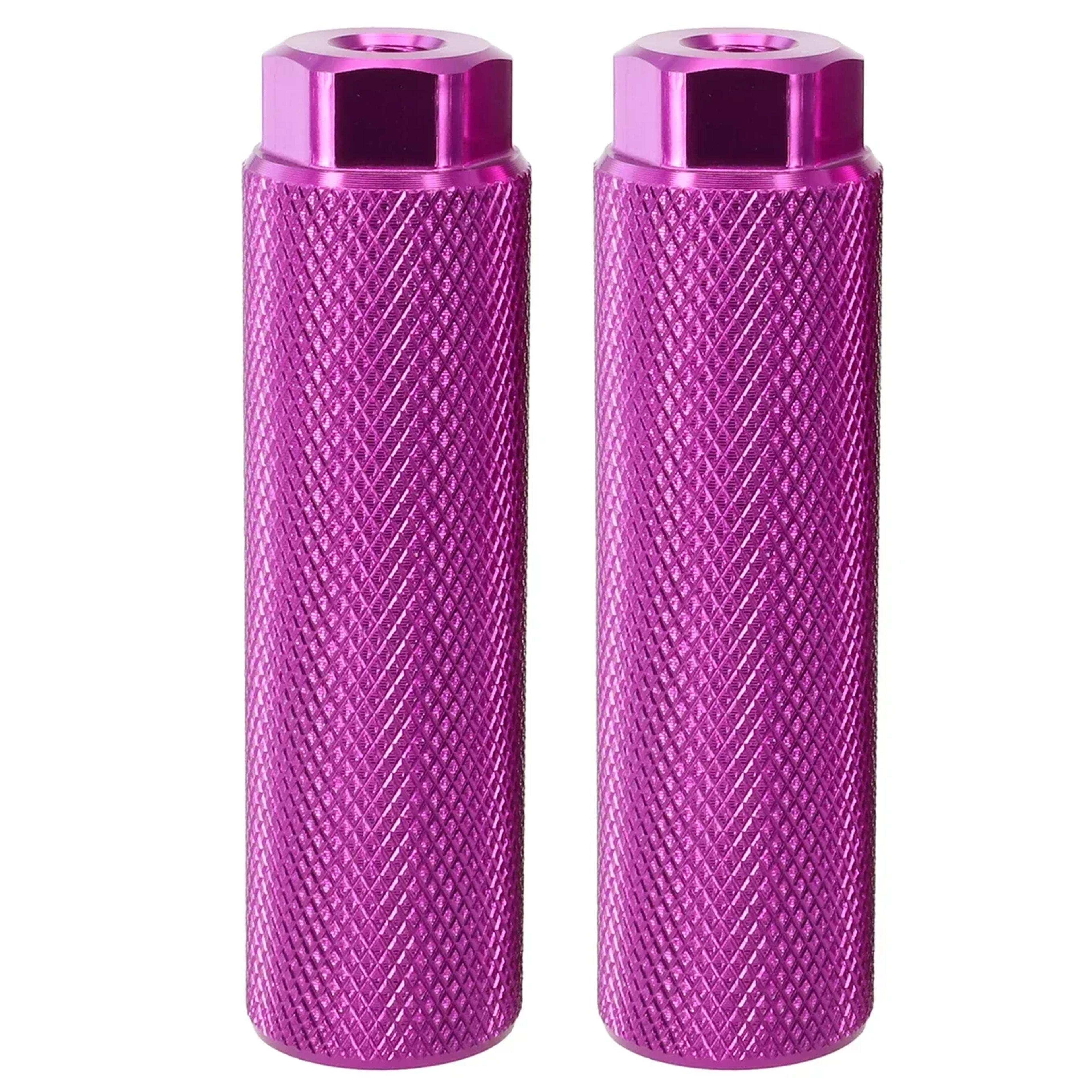 Durable Aluminum Alloy AntiSkid Bike Pegs For BMX Enhanced Foot Rest Pegs For Axles 5