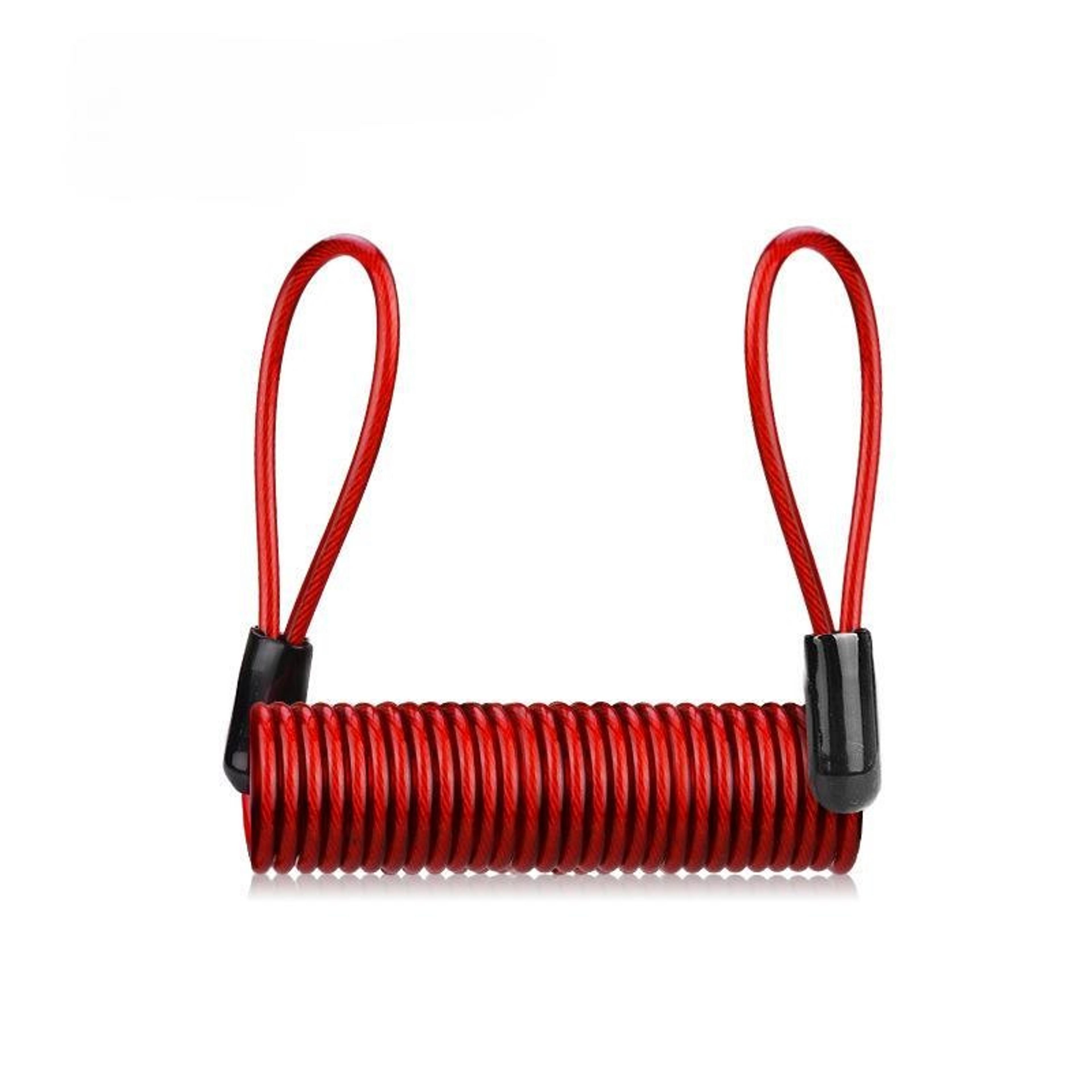 Premium Bike Motorcycle Alarm Disc Lock With Security Spring Cable Heavy Duty Anti Theft Lock For B 7