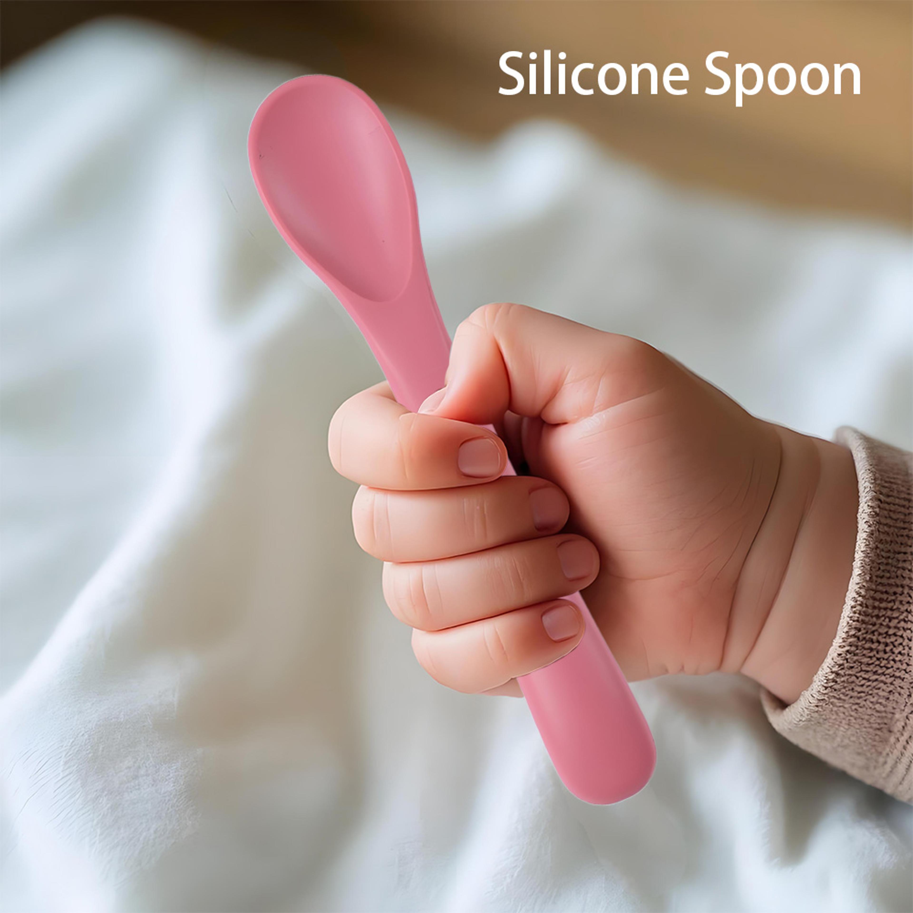 Weaning Cutlery Childrens Tablewar Baby Learning Spoons Utensils Set Newborn Feeding Spoon Set Todd