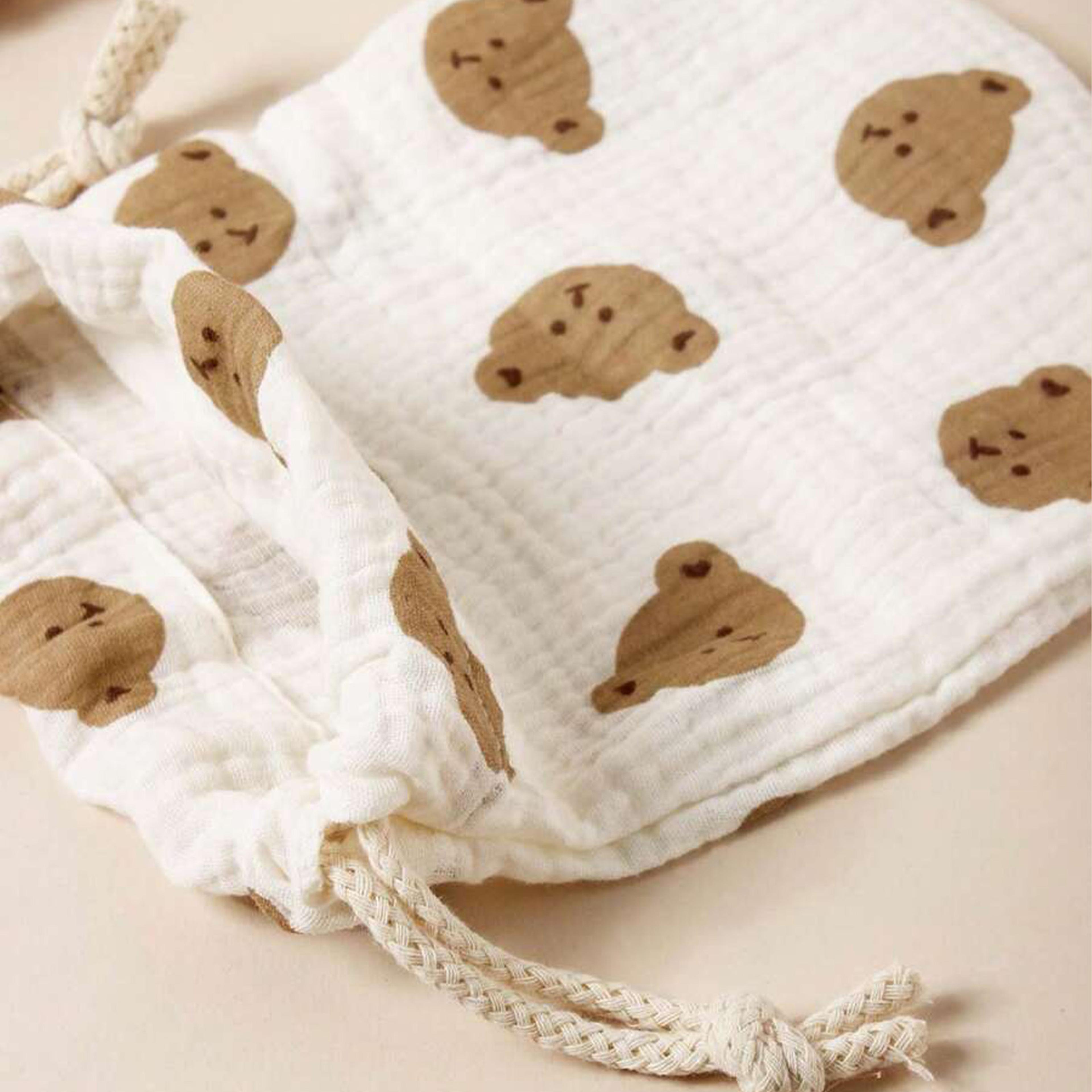 Hanging Storage Pouch For Outdoor Stroller Mommy Bag Drawstring Baby Gift Bag Dustproof Room Storag 2