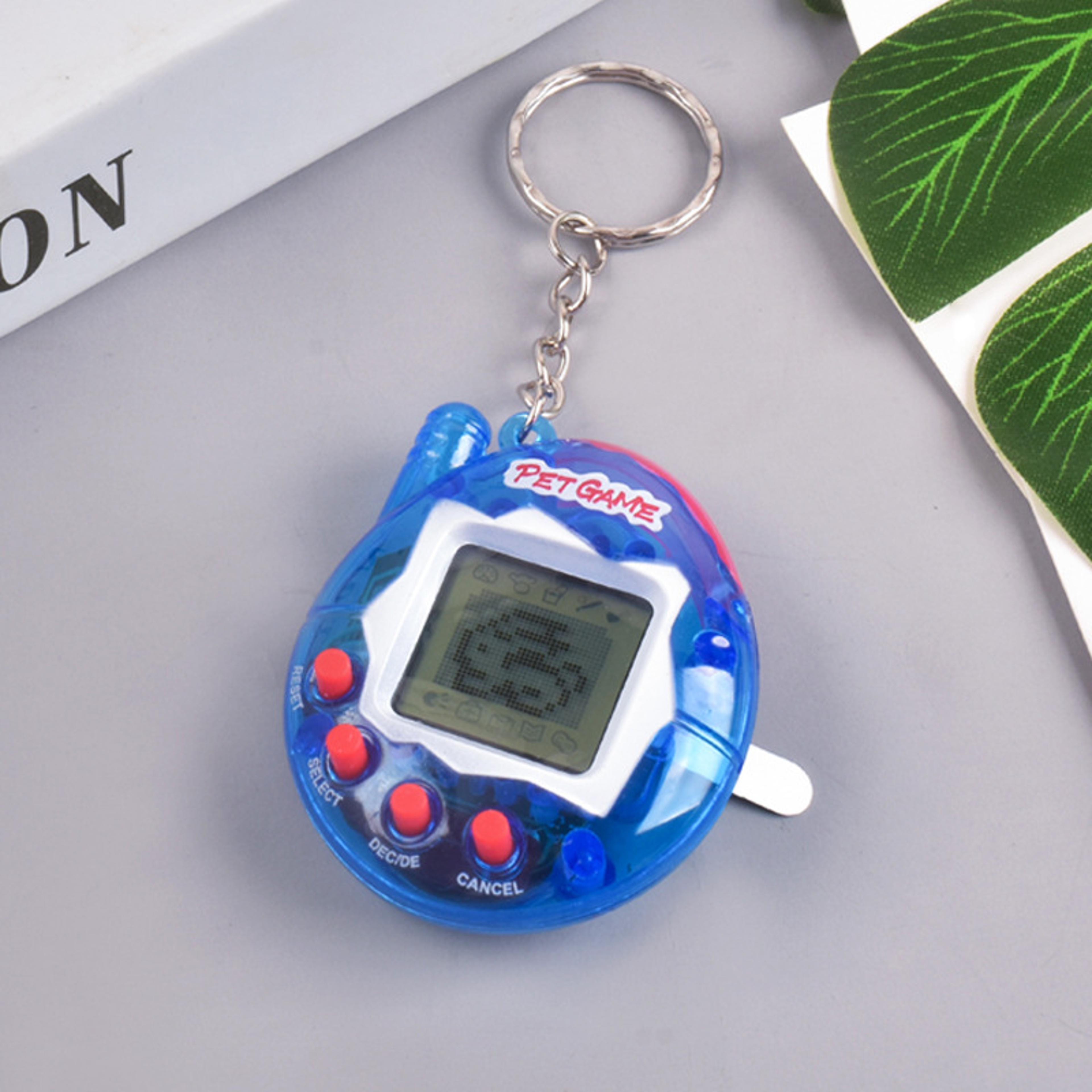 Nostalgic Transparent Electronic Pets Pixel Funny Virtual Cyber Digital Toy Keychain 8