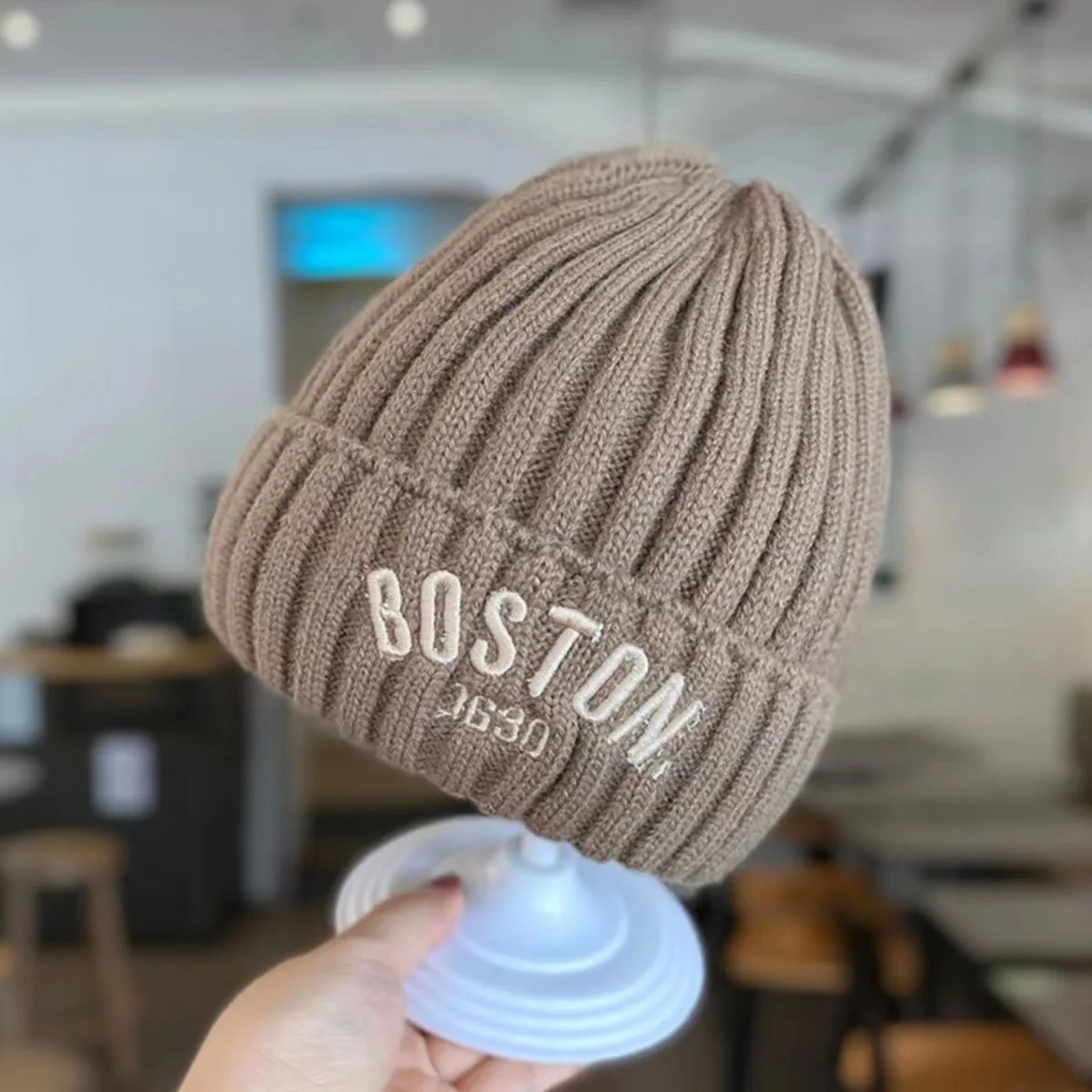 Knit Beanie Warm Cap For Infant Newborn Winter Baby Hat Fashion Letter Pattern Cold Weather Accesso 9