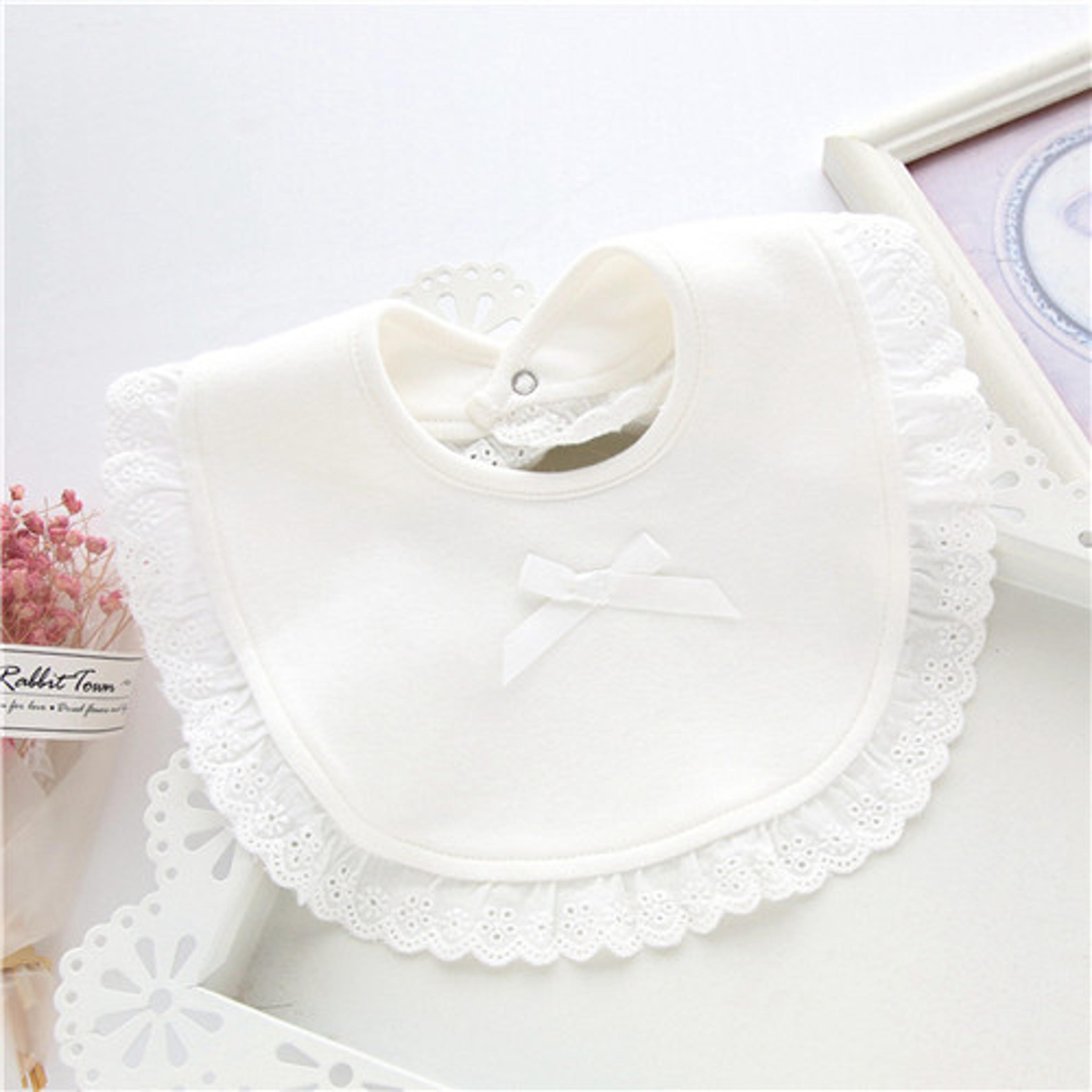 Princess Lace Bow Baby Bibs Cotton Newborn Bibs For Girls Lawadka Baby Bibs Infant Saliva Towels Cu 7