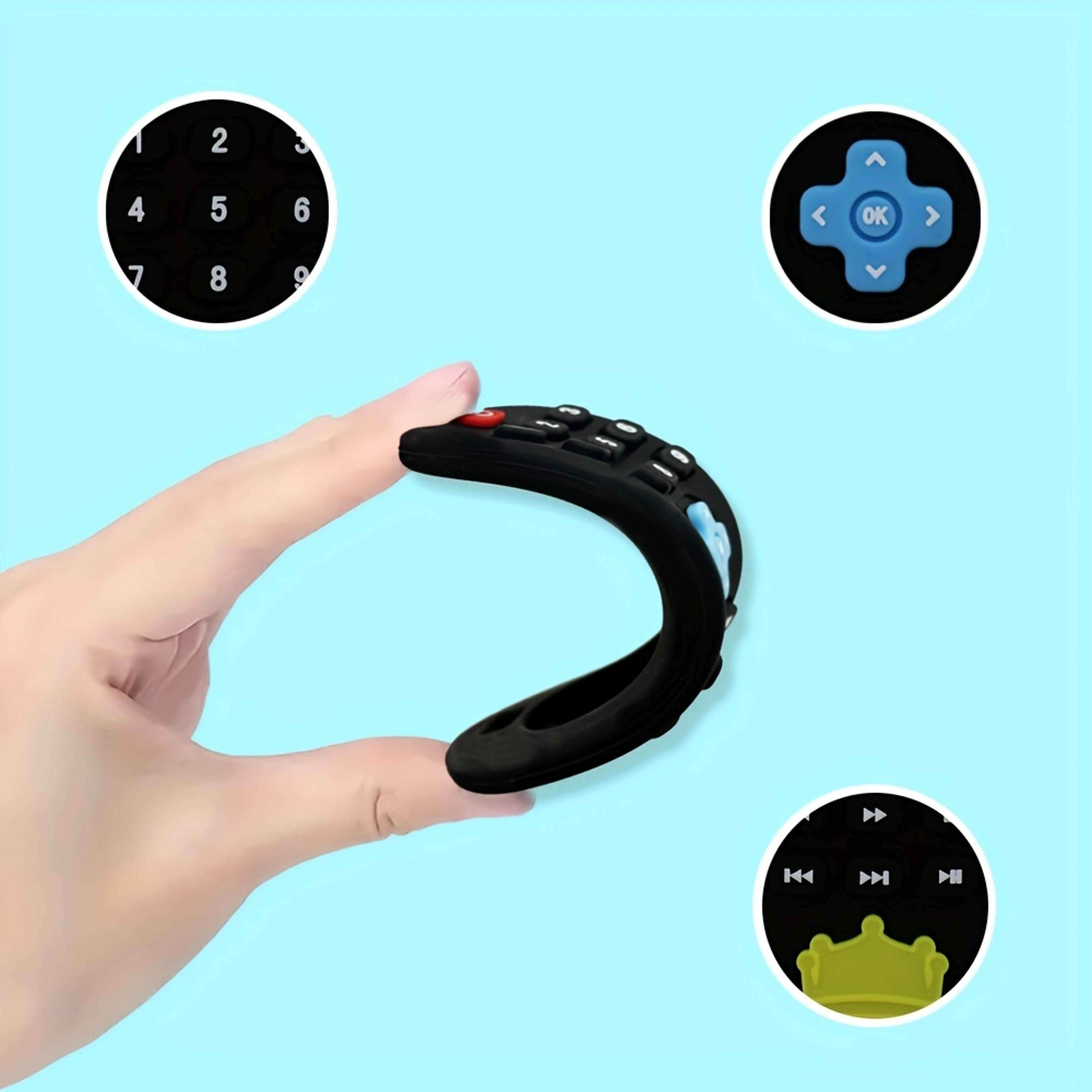Baby Silicone Teething Remote Control AntiEating Period Soothing Toy 3