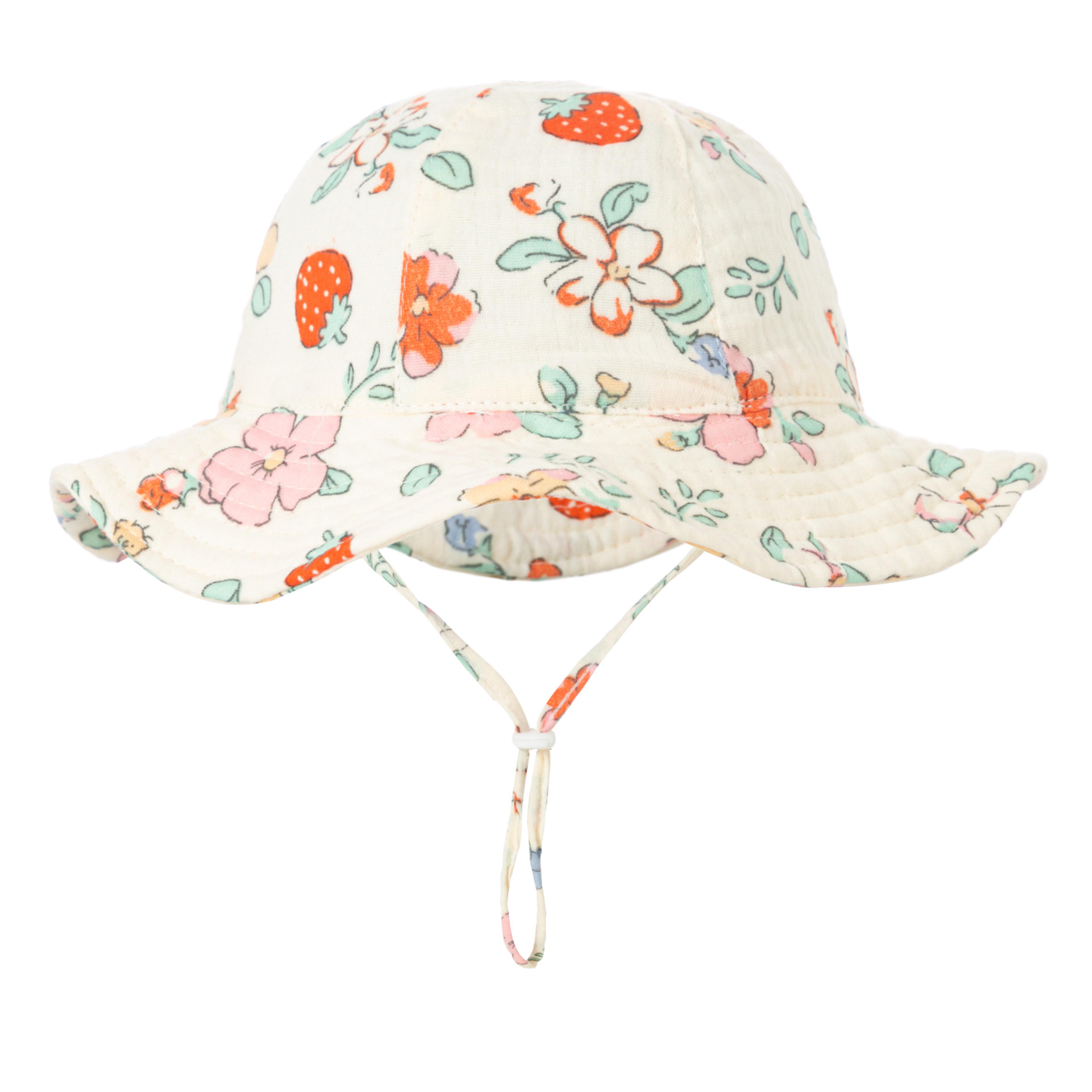 Unisex Baby Cotton Bucket Hat Sunscreen Beach Hat Boys Girls 10