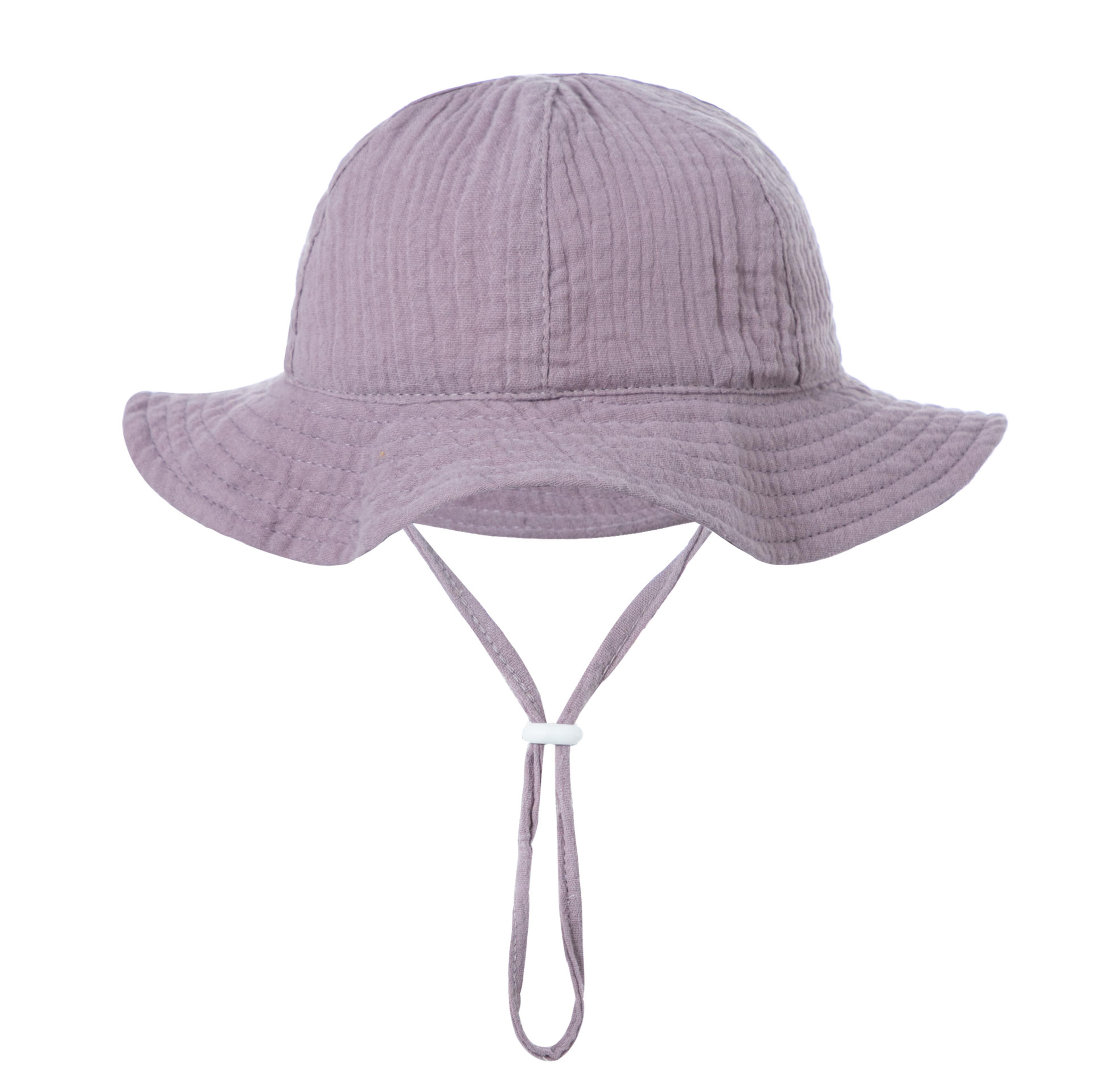 Unisex Baby Cotton Bucket Hat Sunscreen Beach Hat Boys Girls 24