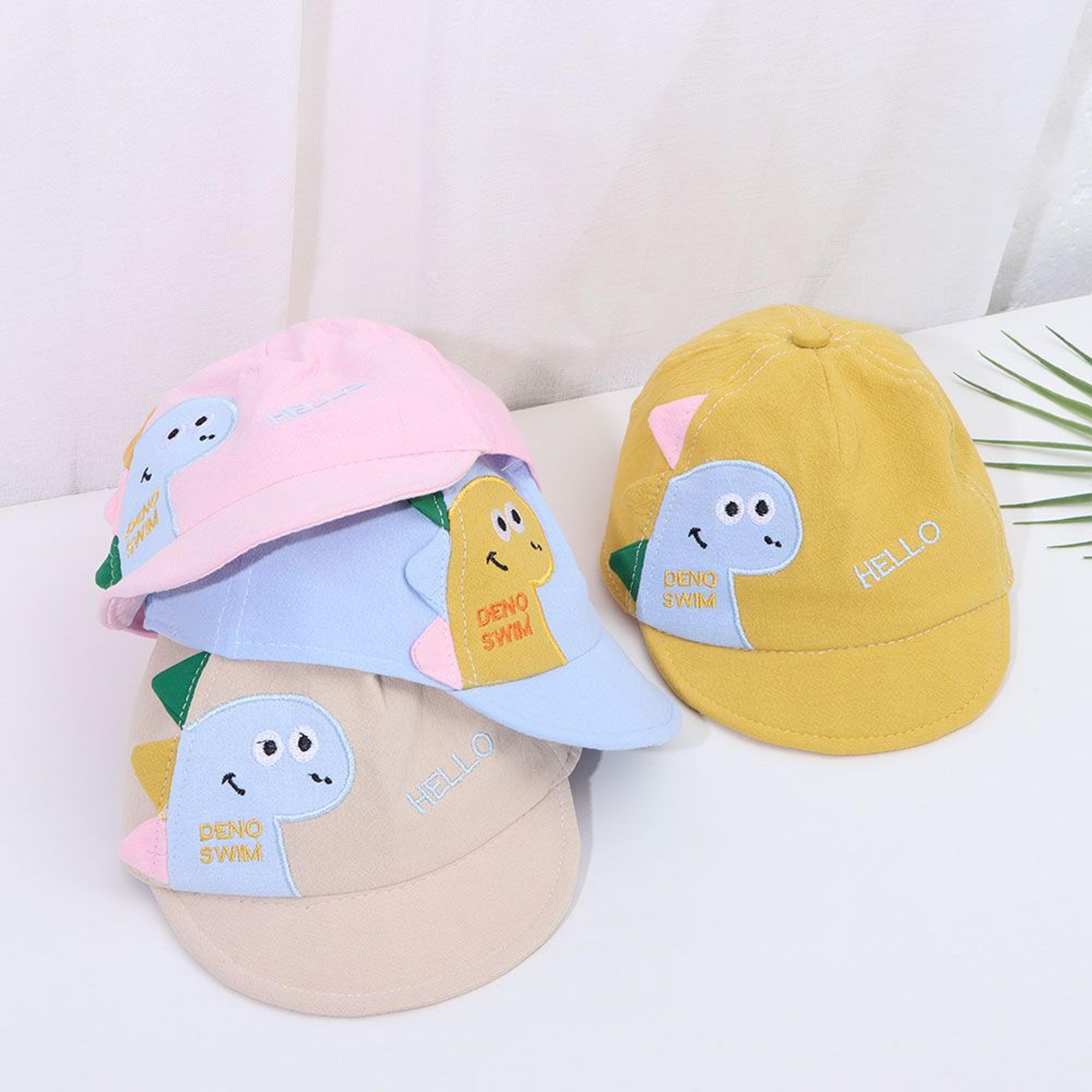 Dinosaur Baby Baseball Cap Kids Boys Girls Sun Hat Outdoor Toddler 3