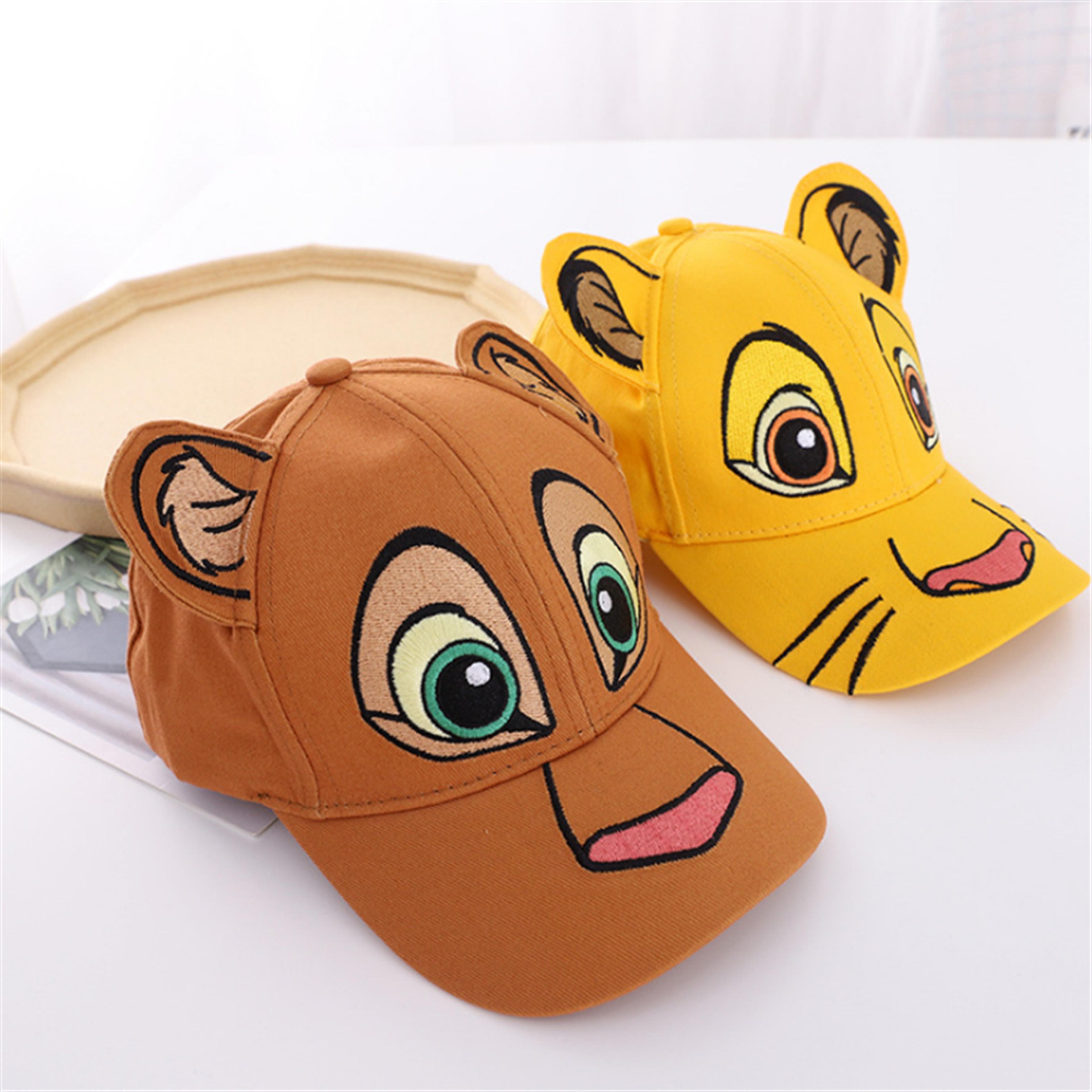 Tiger Baseball Cap For Kids Adjustable Snapback Fun Cartoon Design Outdoor Sun Hat For Boys And Gir 0