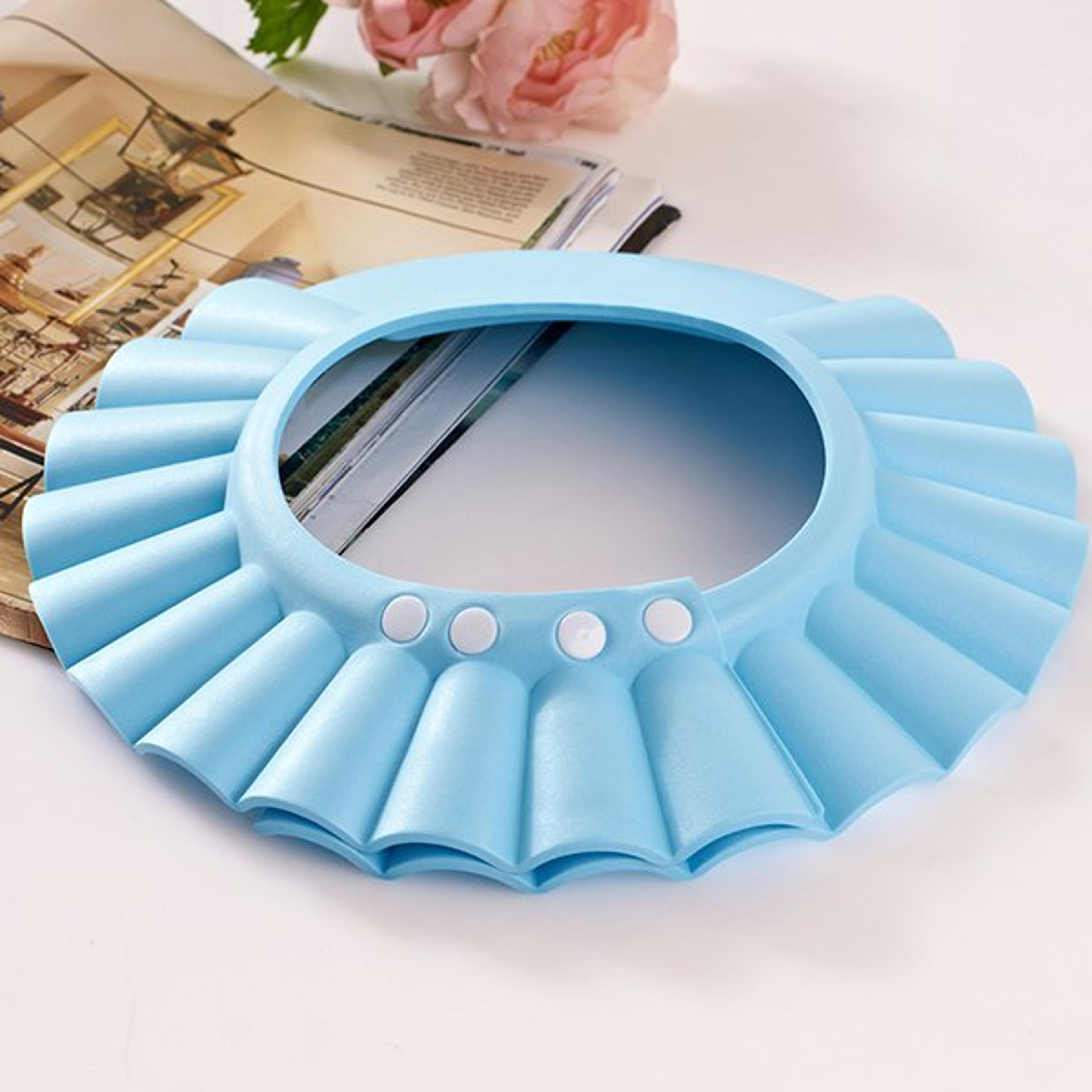 Adjustable Hair Wash Hat For Kids Baby Shower Soft Cap Protect Head And Ears During Bathing 6