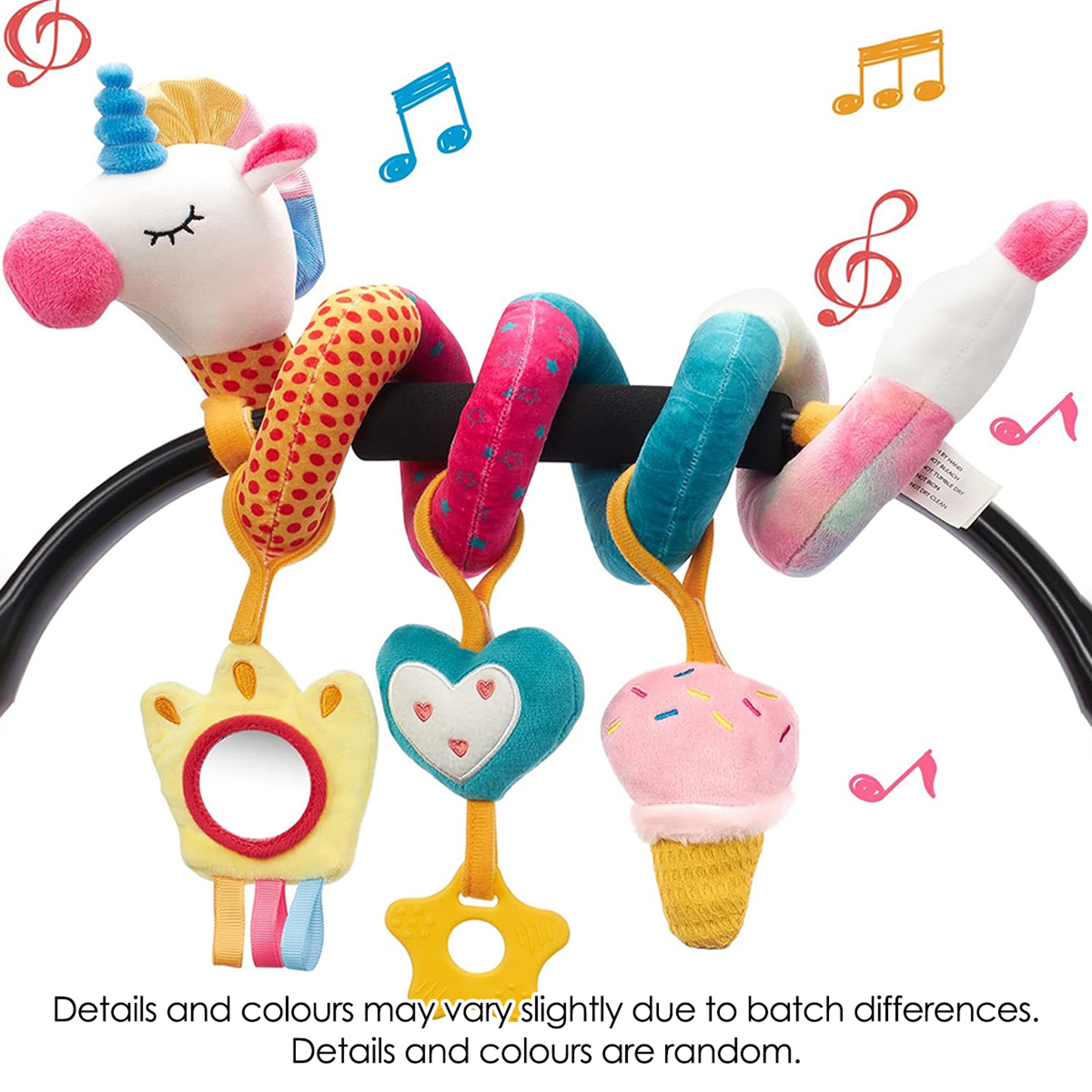 Baby Colorful Unicorn Caterpillar Animal Bed Package Bed Hanging Baby Comfortable Toy Safety Seat C 6