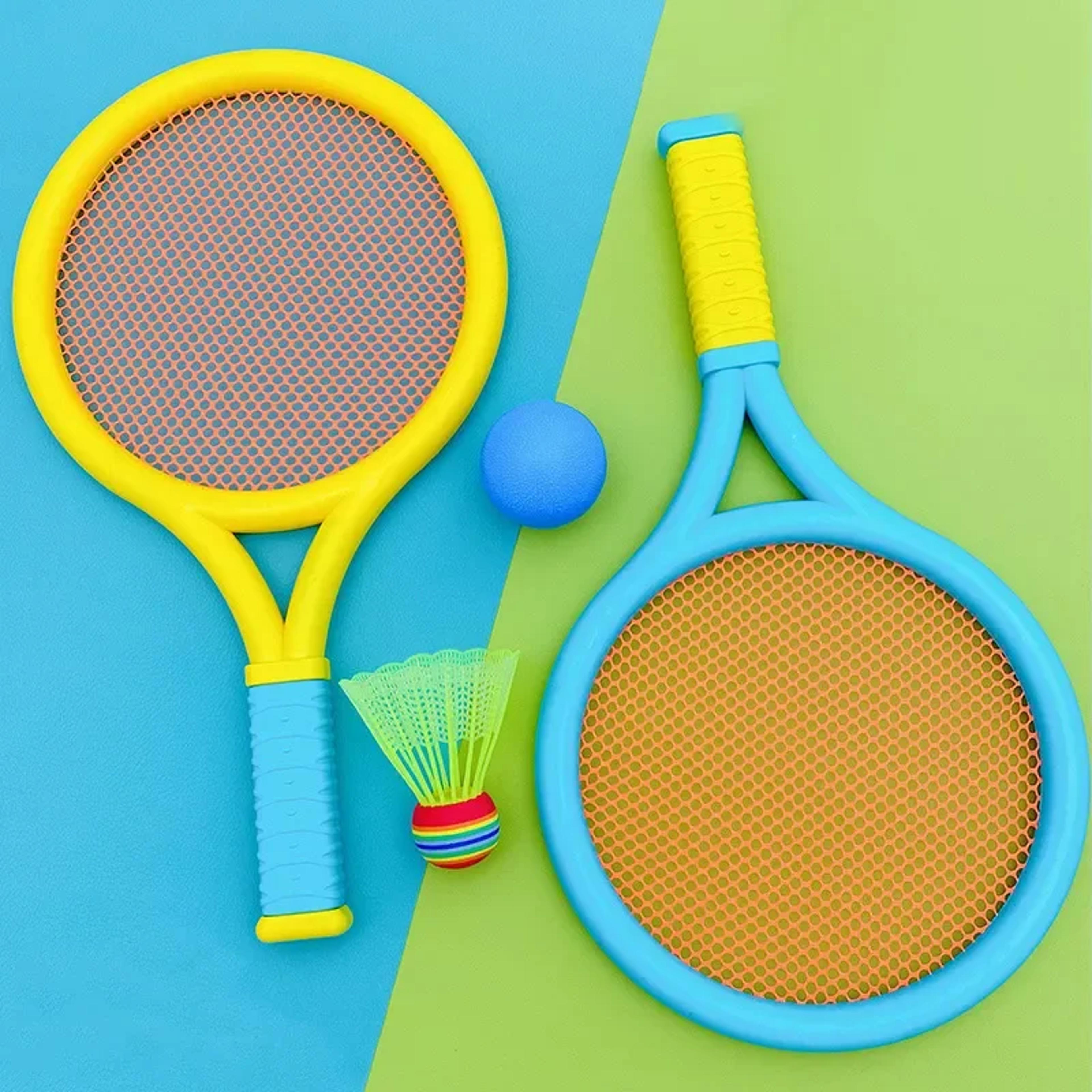 Badminton Racket Set For Kids Outdoor Sports Parent Child Interactive Toys Impact Resistant 3