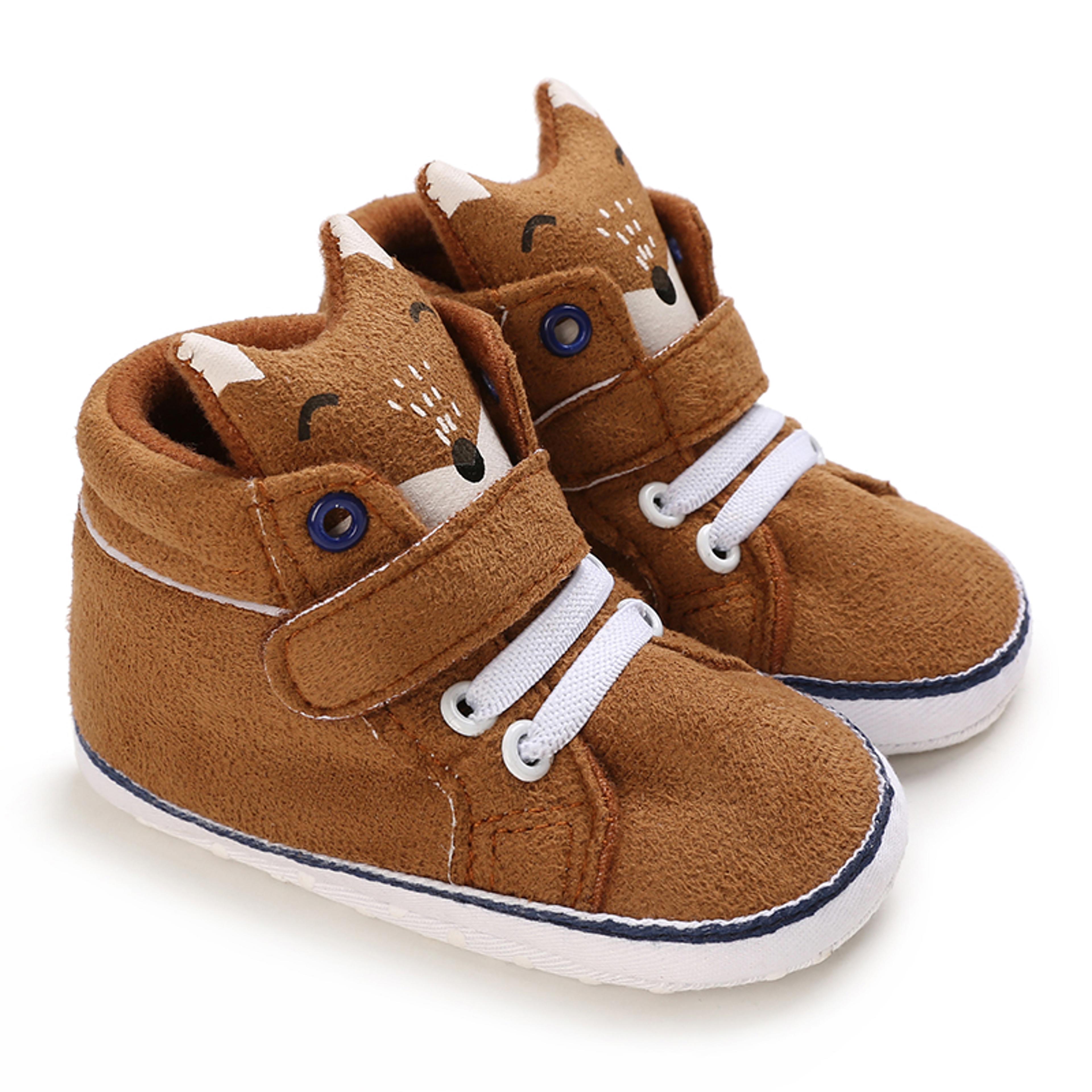 Unisex Baby Canvas Sneakers Soft Non Slip Sole Comfortable Baby Boys Girls Shoes 2