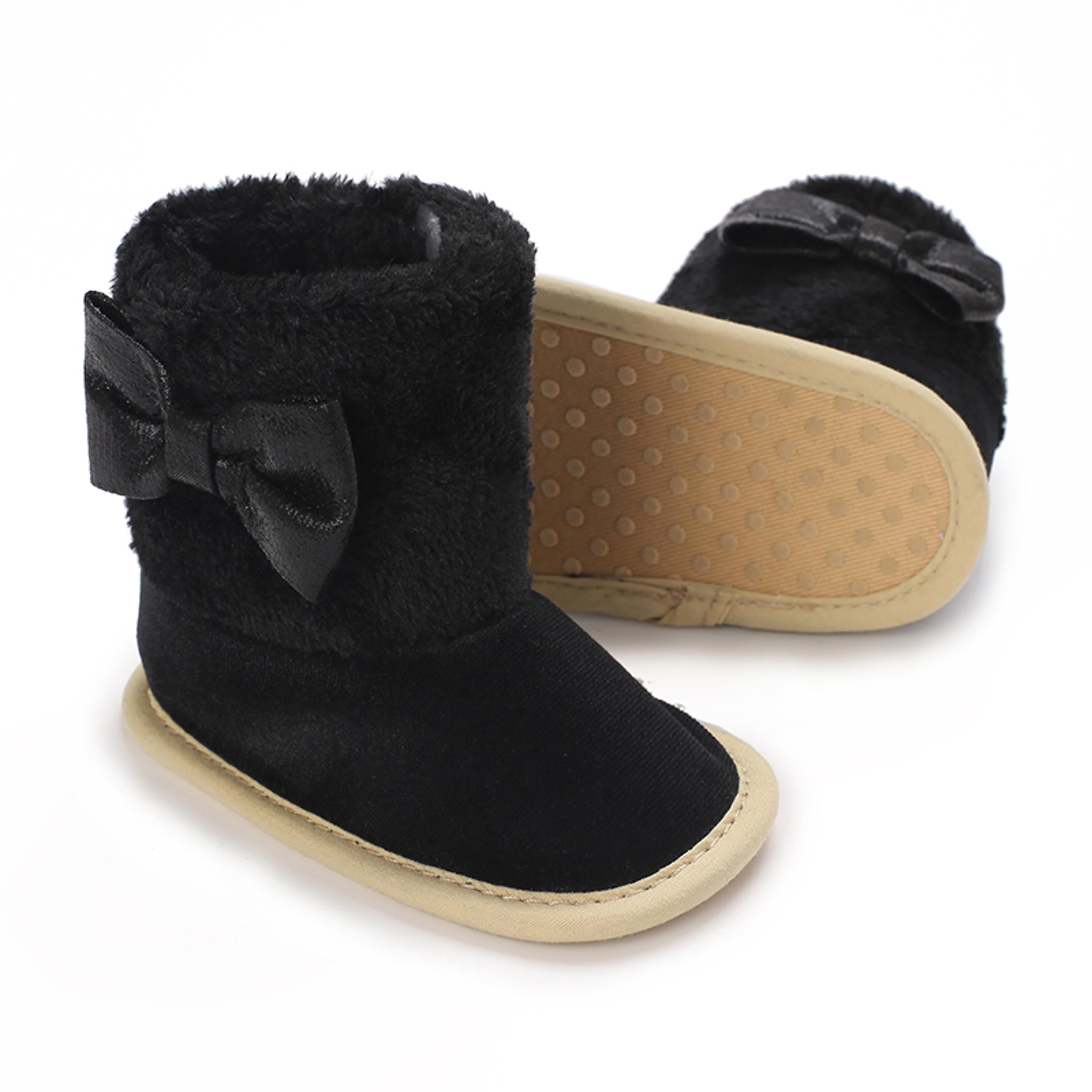 Warm Baby Shoes Soft Soled Sneakers Velvet Snow Boots For Boys And Girls 5