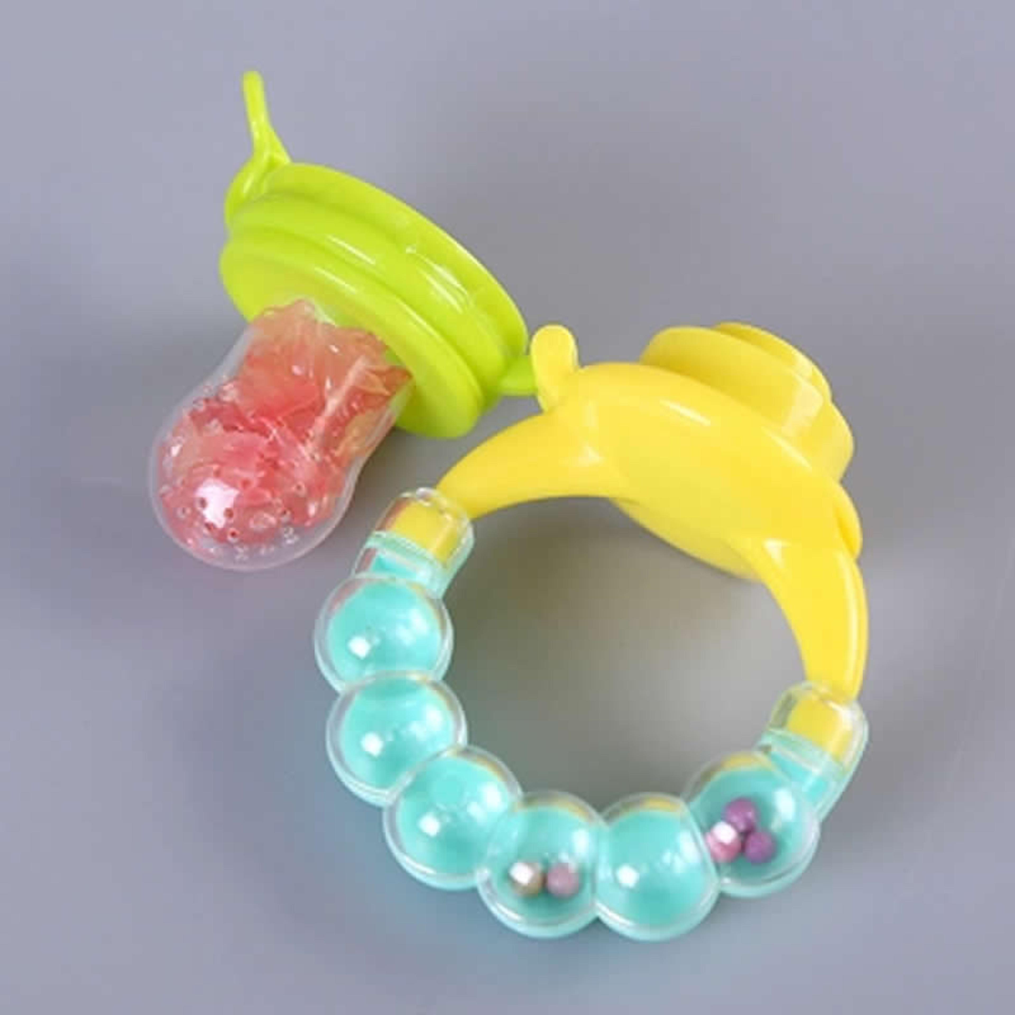 Nutritious Fruits And Vegetables Comma Baby Feeder Spoon Comma Bite Bell Ring Comma Chew Toy Baby F 9