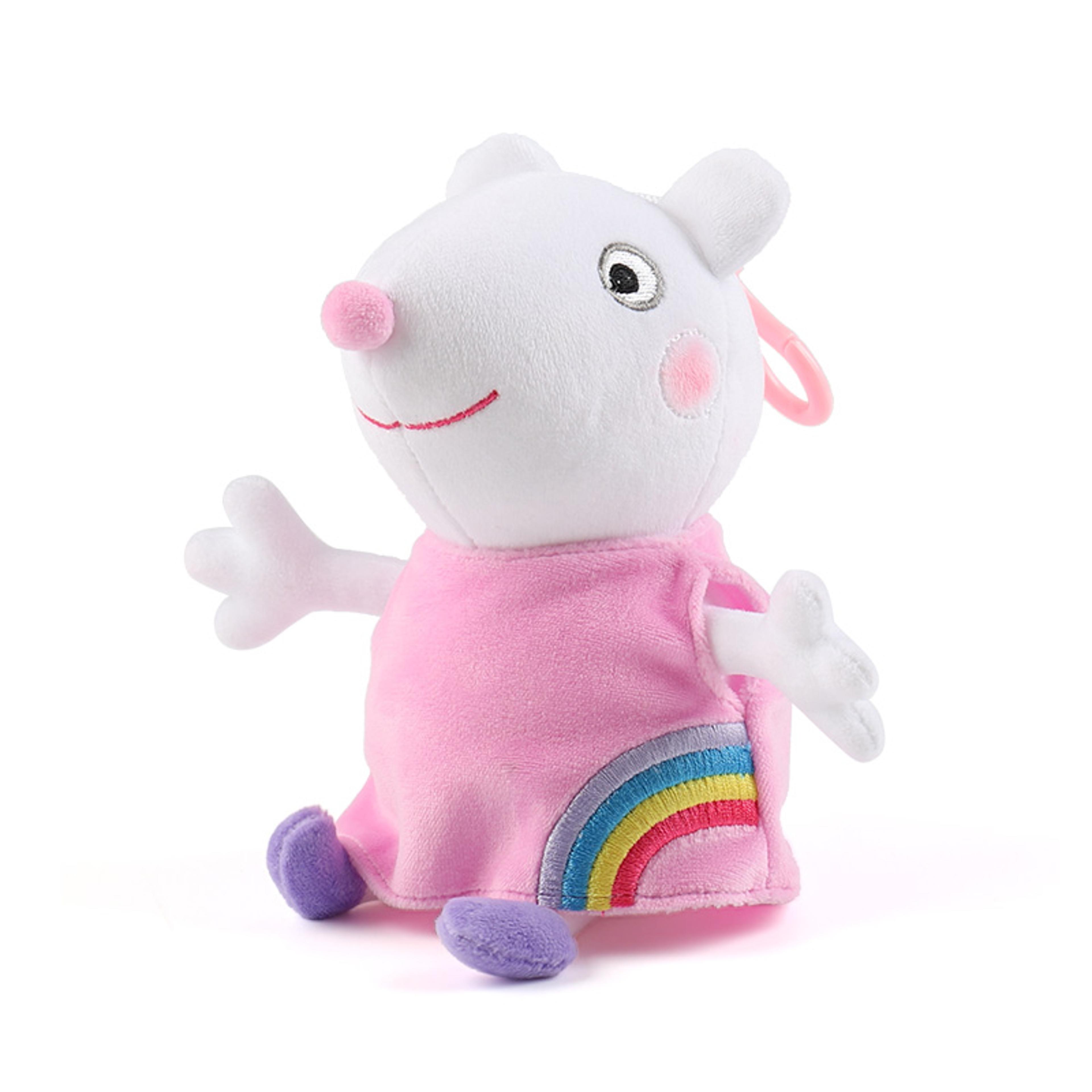 Peppa George Evie Plush Toy Boy Girl Peppa Pig Evy Dinosaur Teddy Bear Christmas Stuffed Doll Birth 18