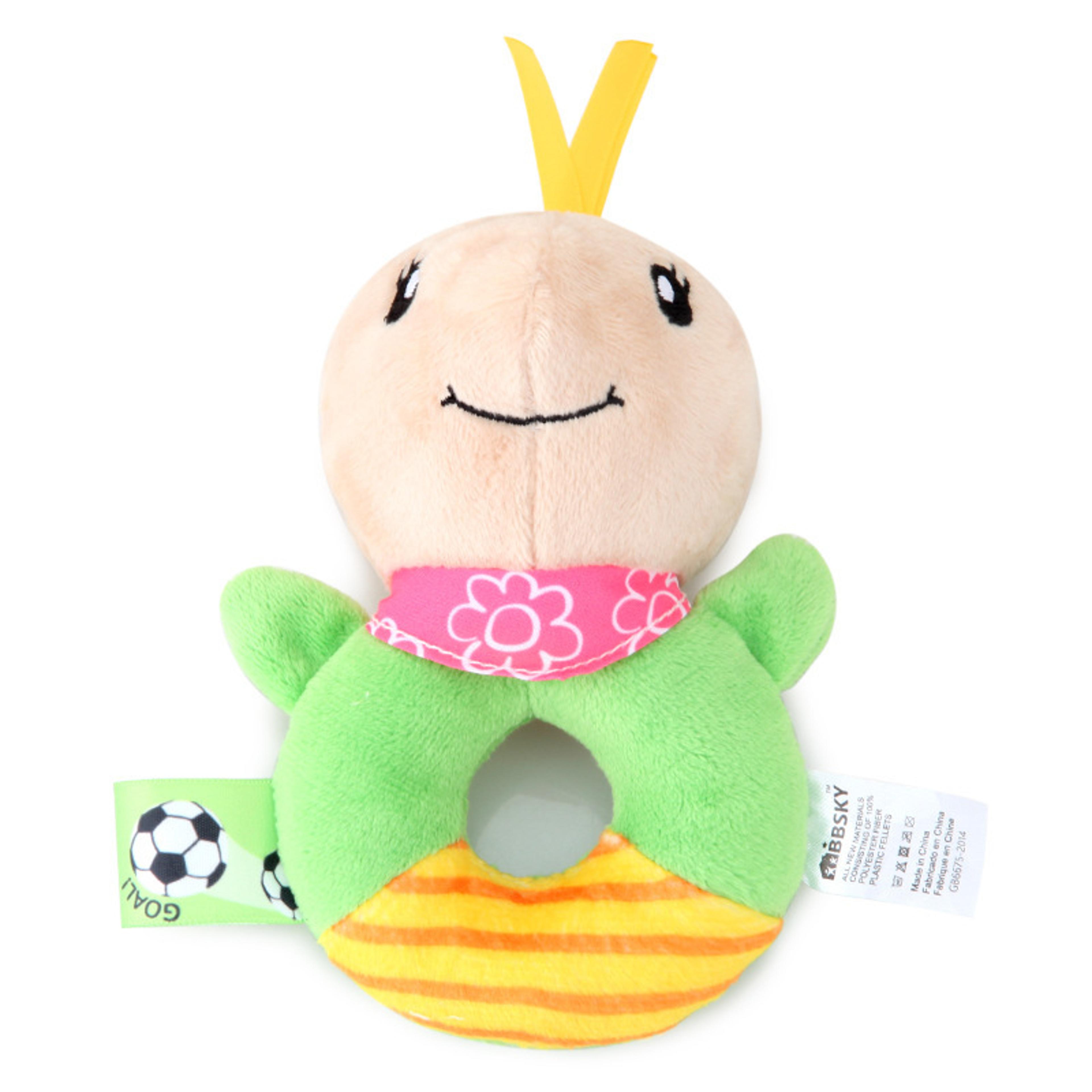 Elephant Plush Baby Rattle Toys Cute Infant Bed Toy Bear Hand Ring Bell Educational Toy For Newborn 7