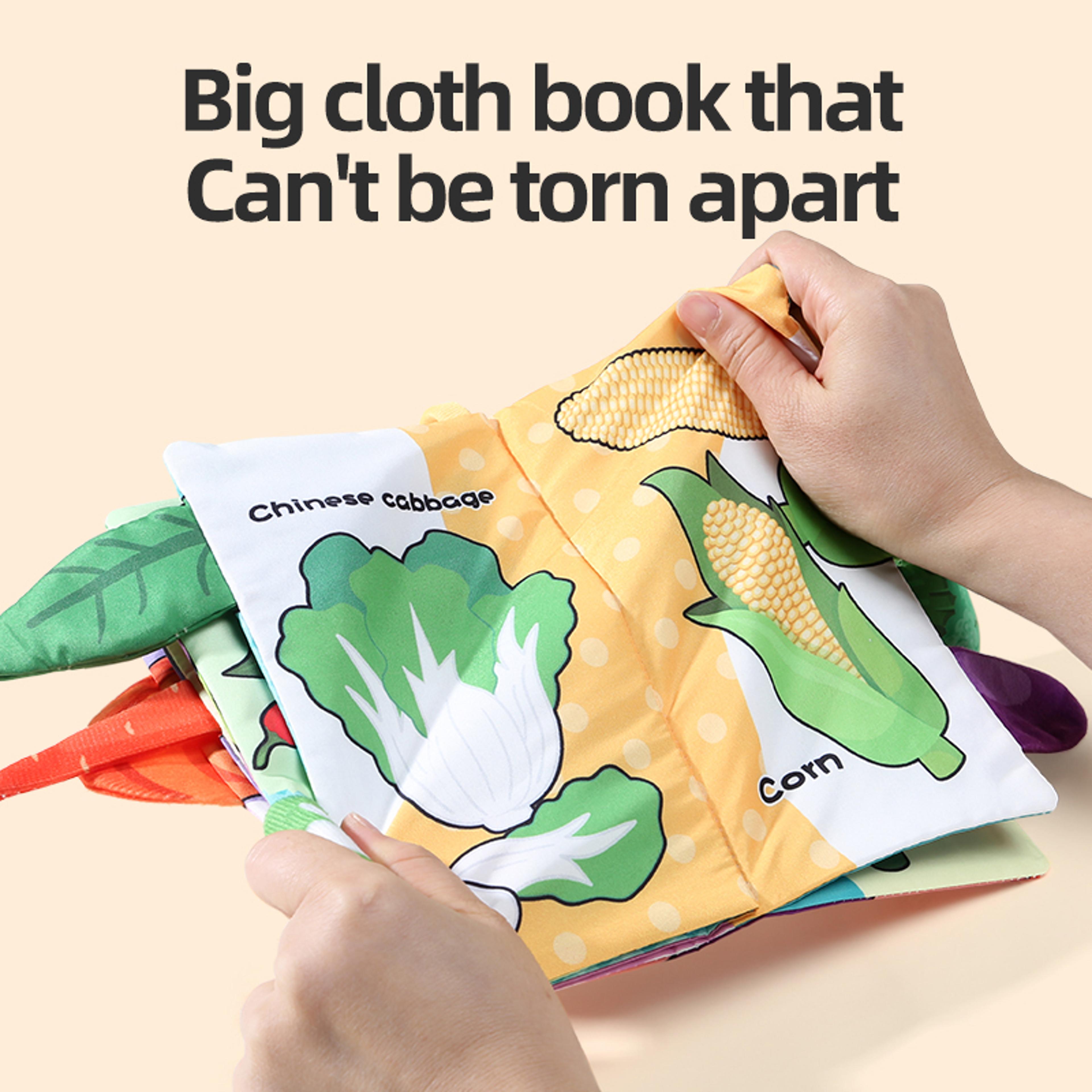 Newborn Baby Toys Cloth Book Early Education ParentChild Bonding 1