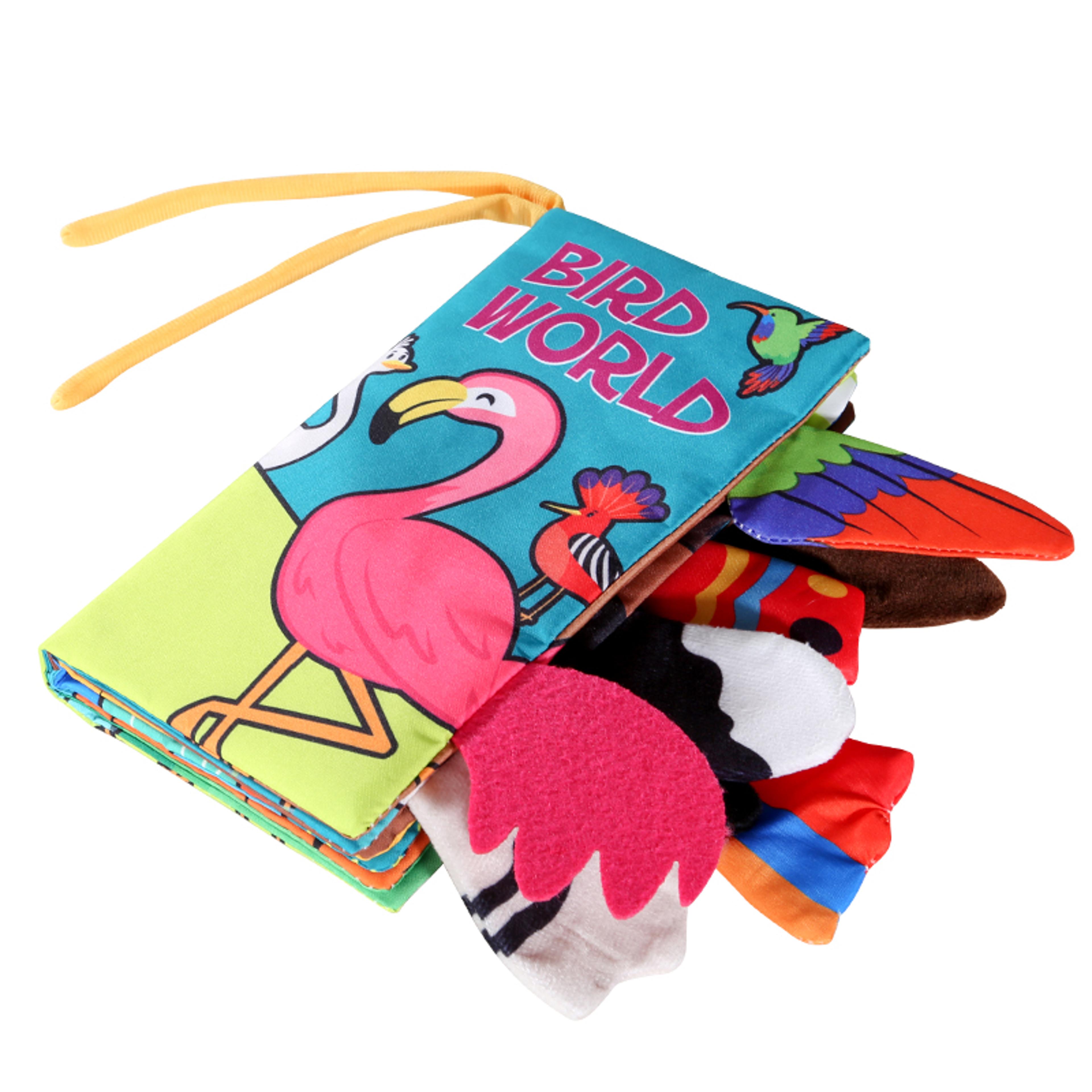 Newborn Baby Toys Cloth Book Early Education ParentChild Bonding 6