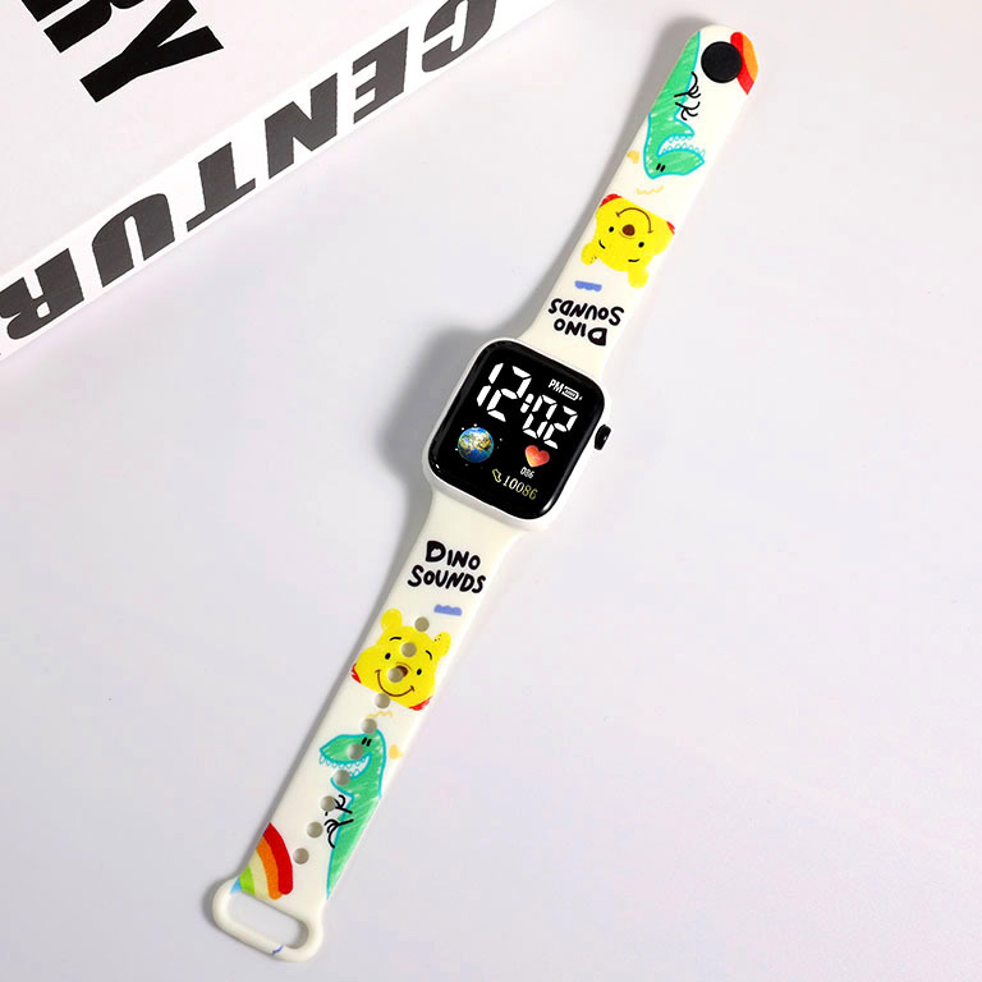 New Stitch Children Watches Hello Kitty Digital Watch For Girls Inteligente Para Ninos Reloj Infant 4